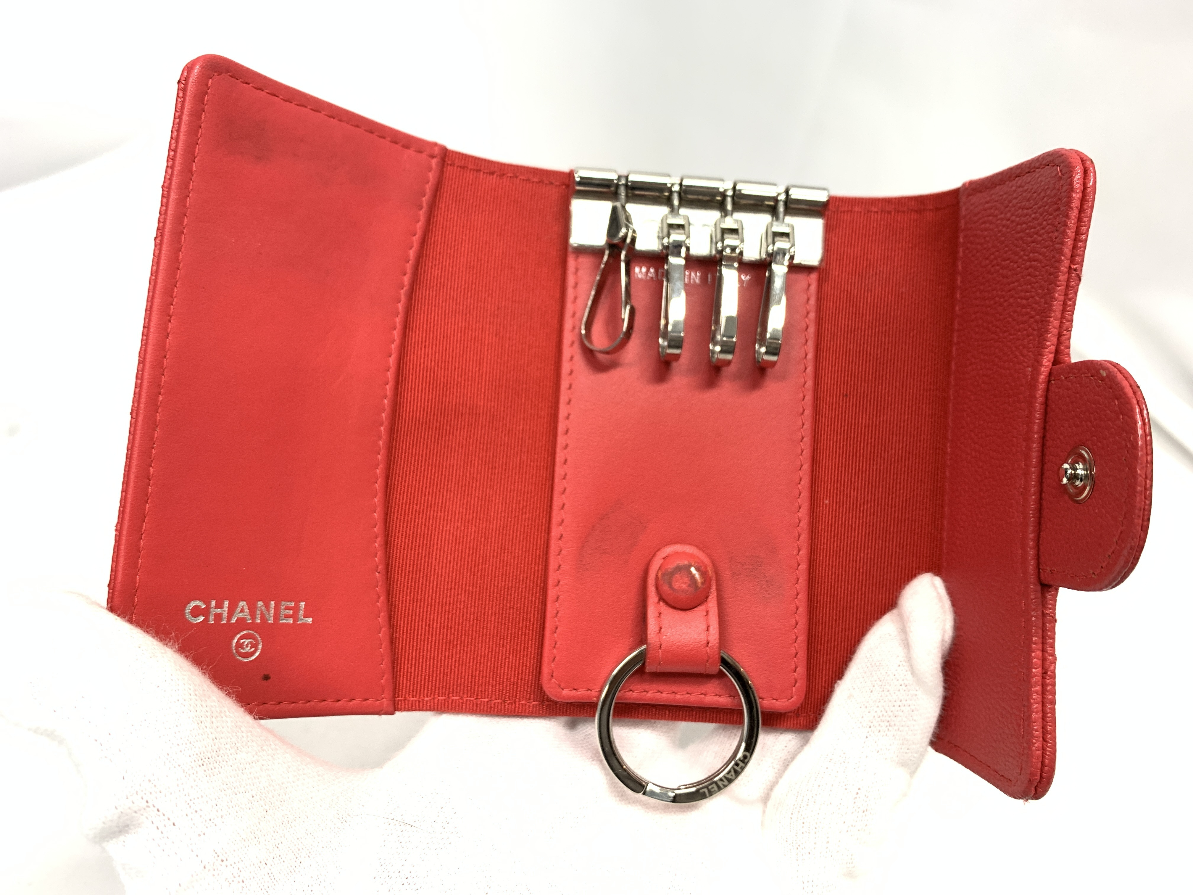Caviar Skin Key Case/Keychain — view 5