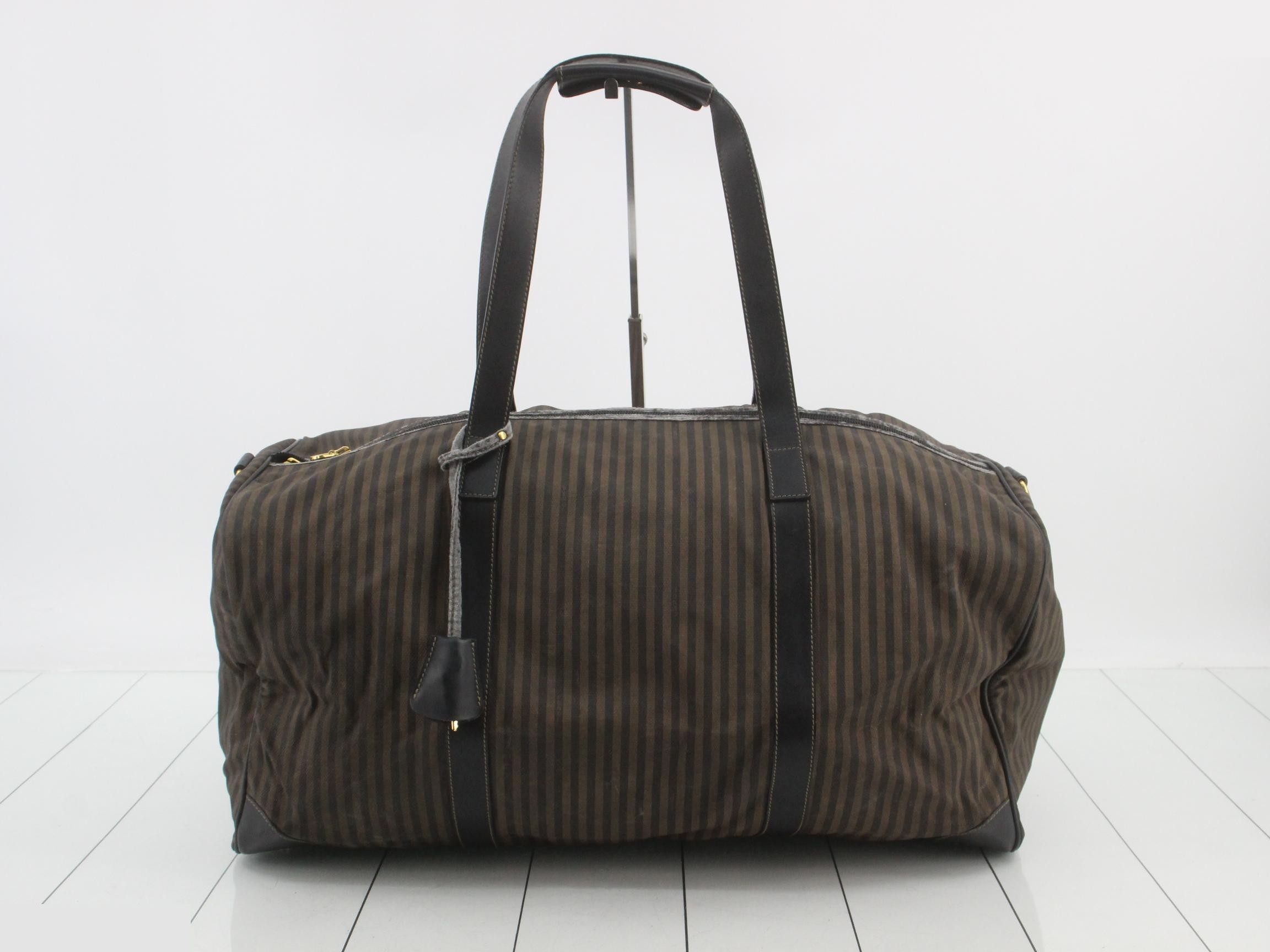 Pecan Leather Boston Bag — view 2