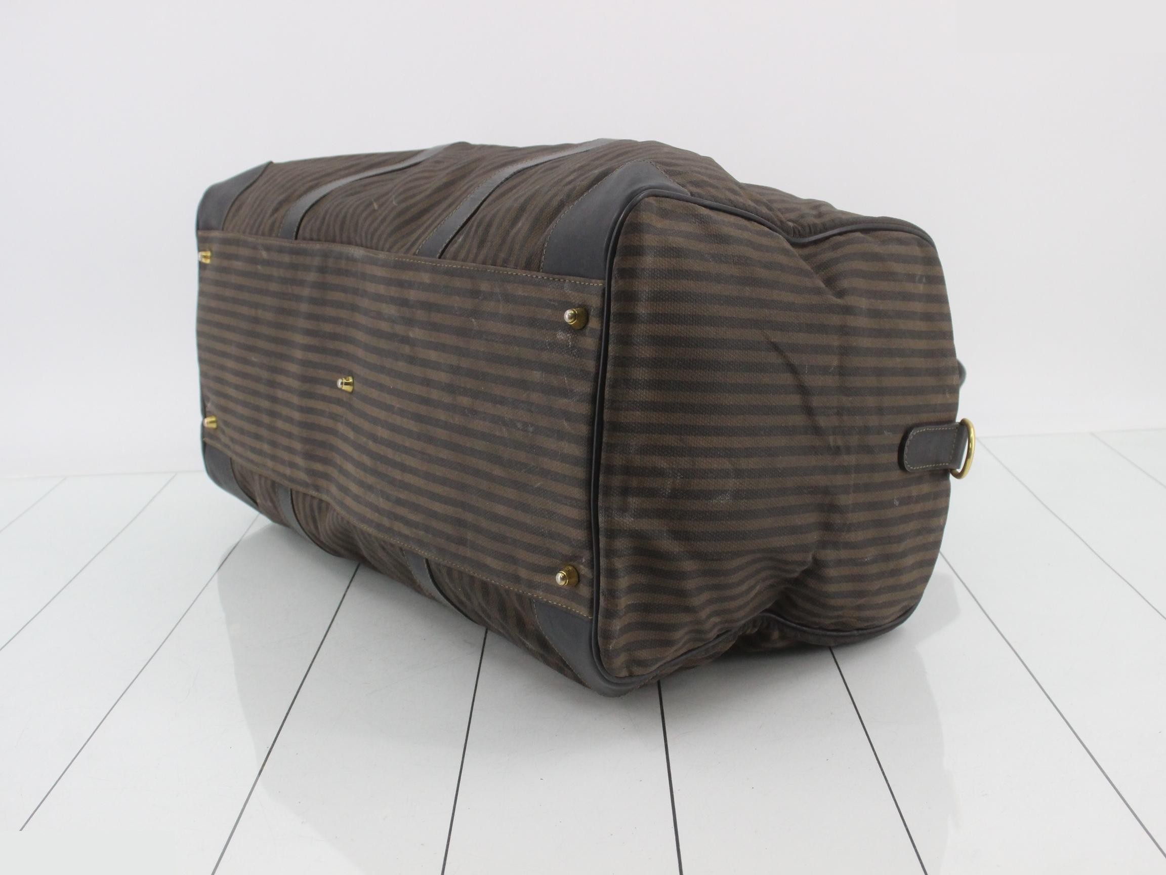 Pecan Leather Boston Bag — view 6