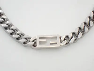 Kihei logo necklace/pendant, chain approximately 45cm.