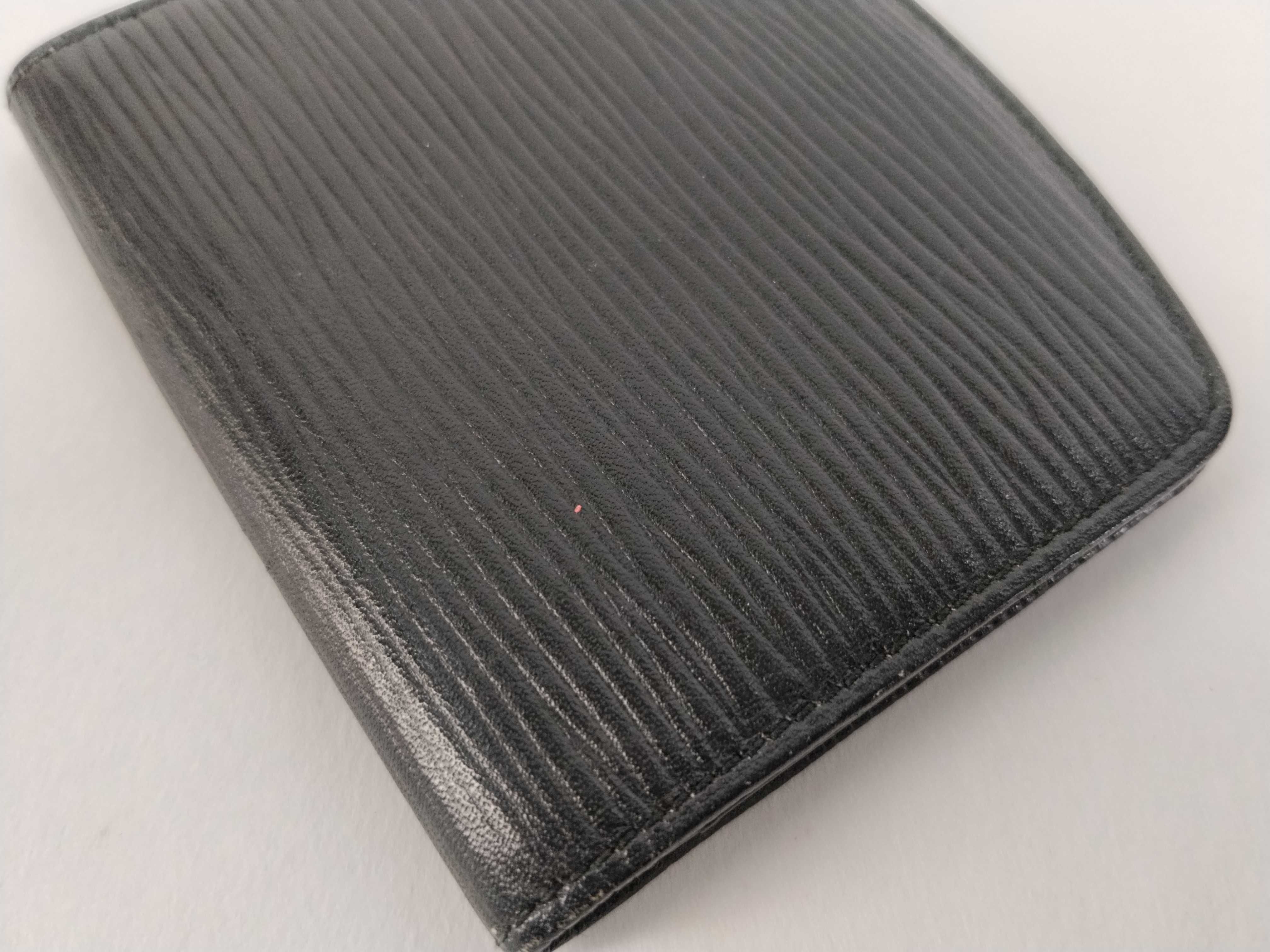 Epi LV Wallet Portemonnaie Cuvette Black Coin Case — view 12