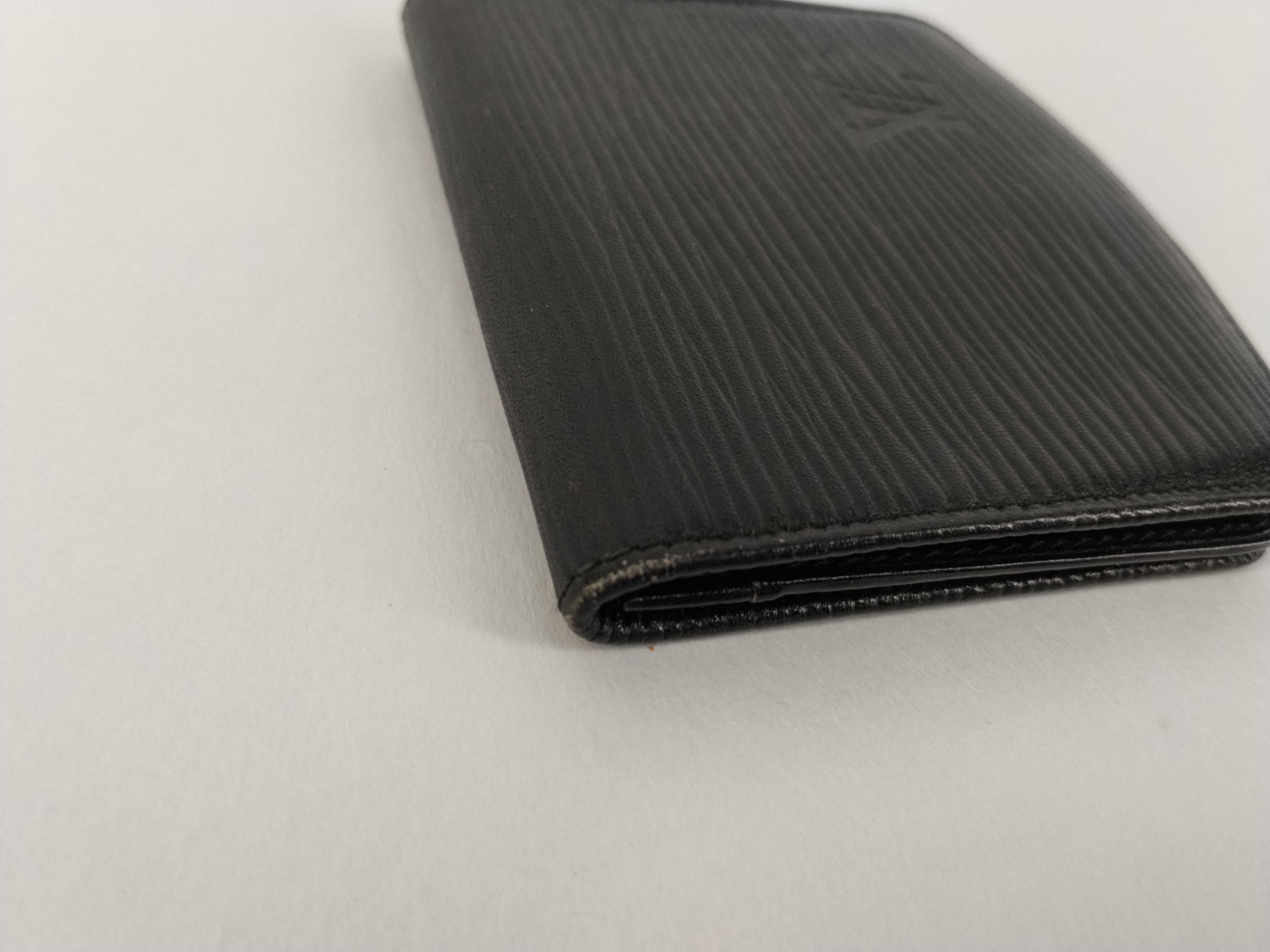 Epi LV Wallet Portemonnaie Cuvette Black Coin Case — view 3