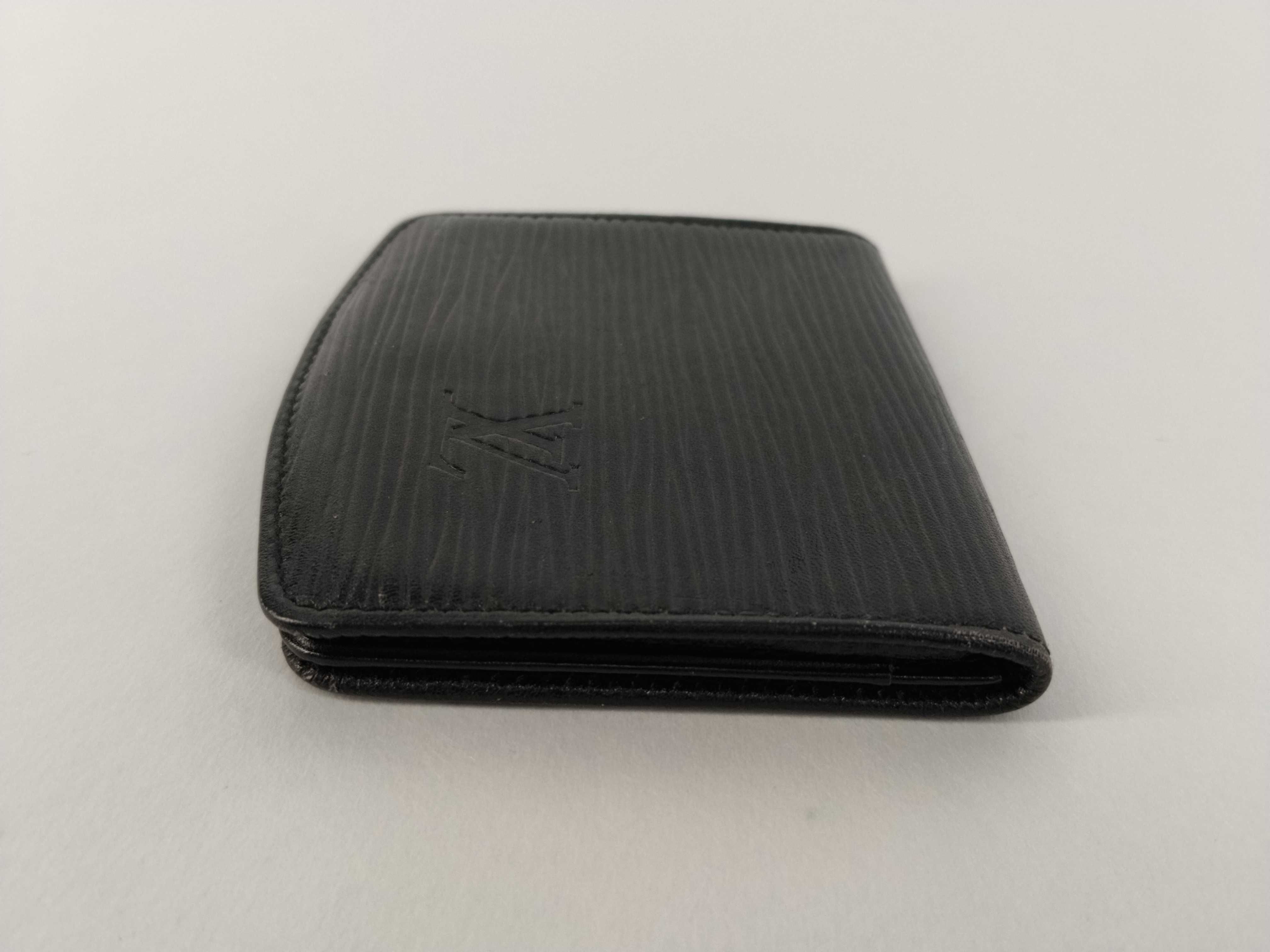 Epi LV Wallet Portemonnaie Cuvette Black Coin Case — view 6