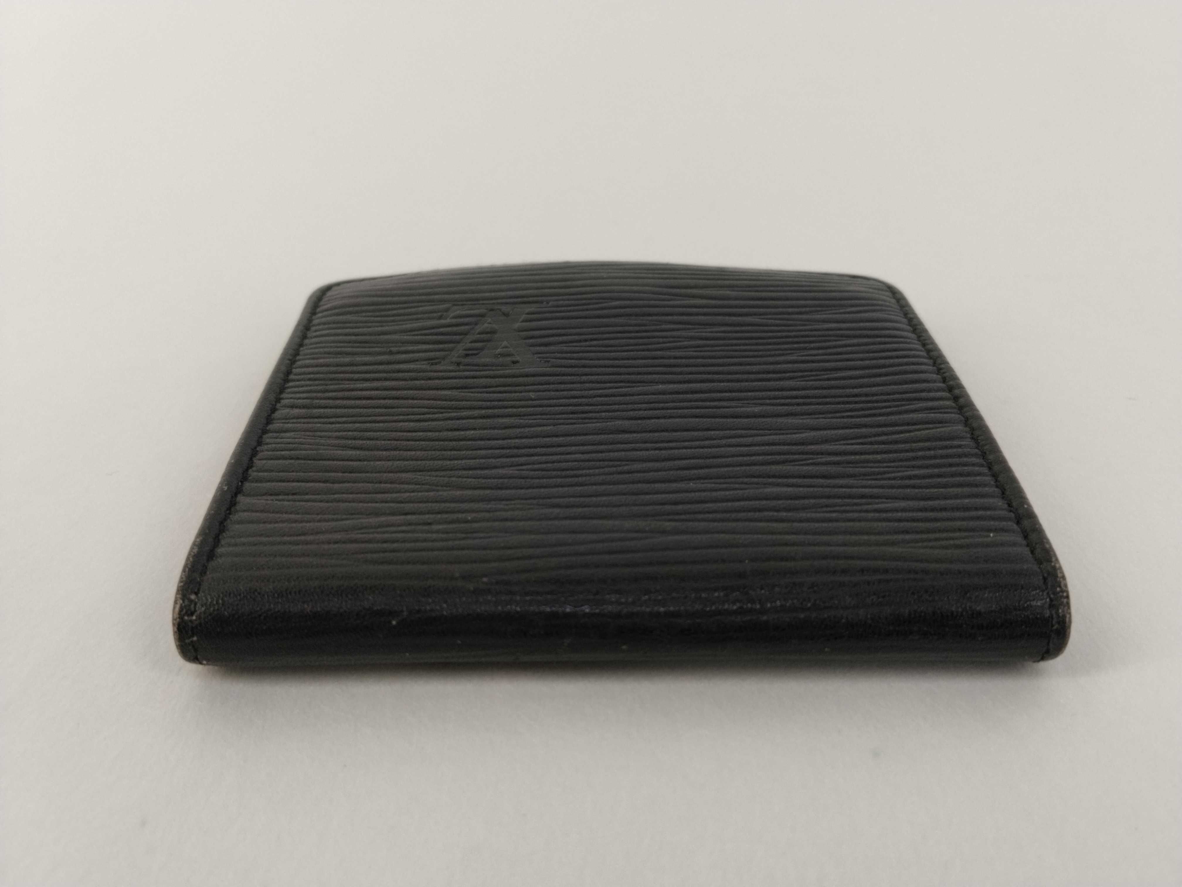 Epi LV Wallet Portemonnaie Cuvette Black Coin Case — view 7