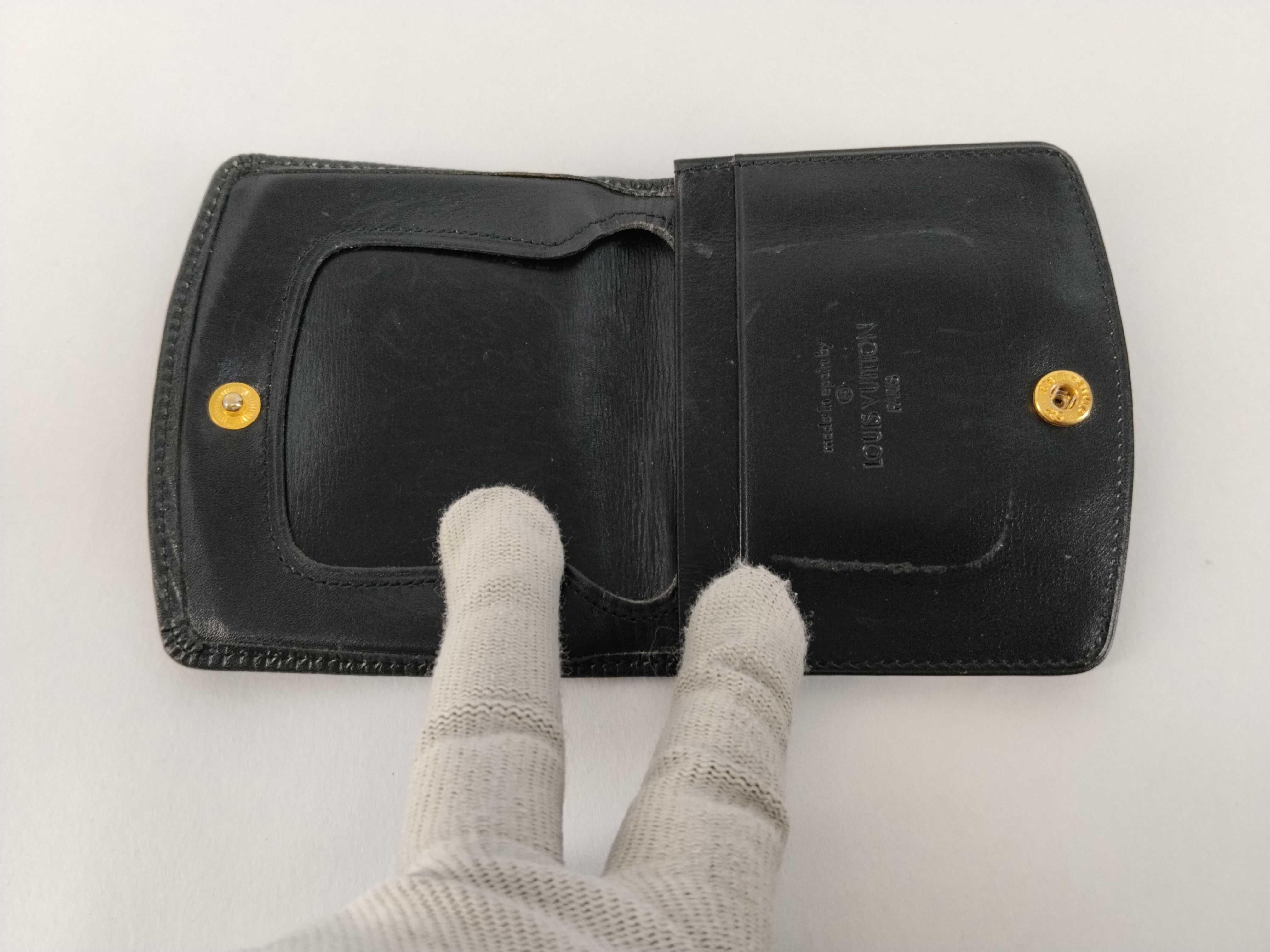 Epi LV Wallet Portemonnaie Cuvette Black Coin Case — view 8