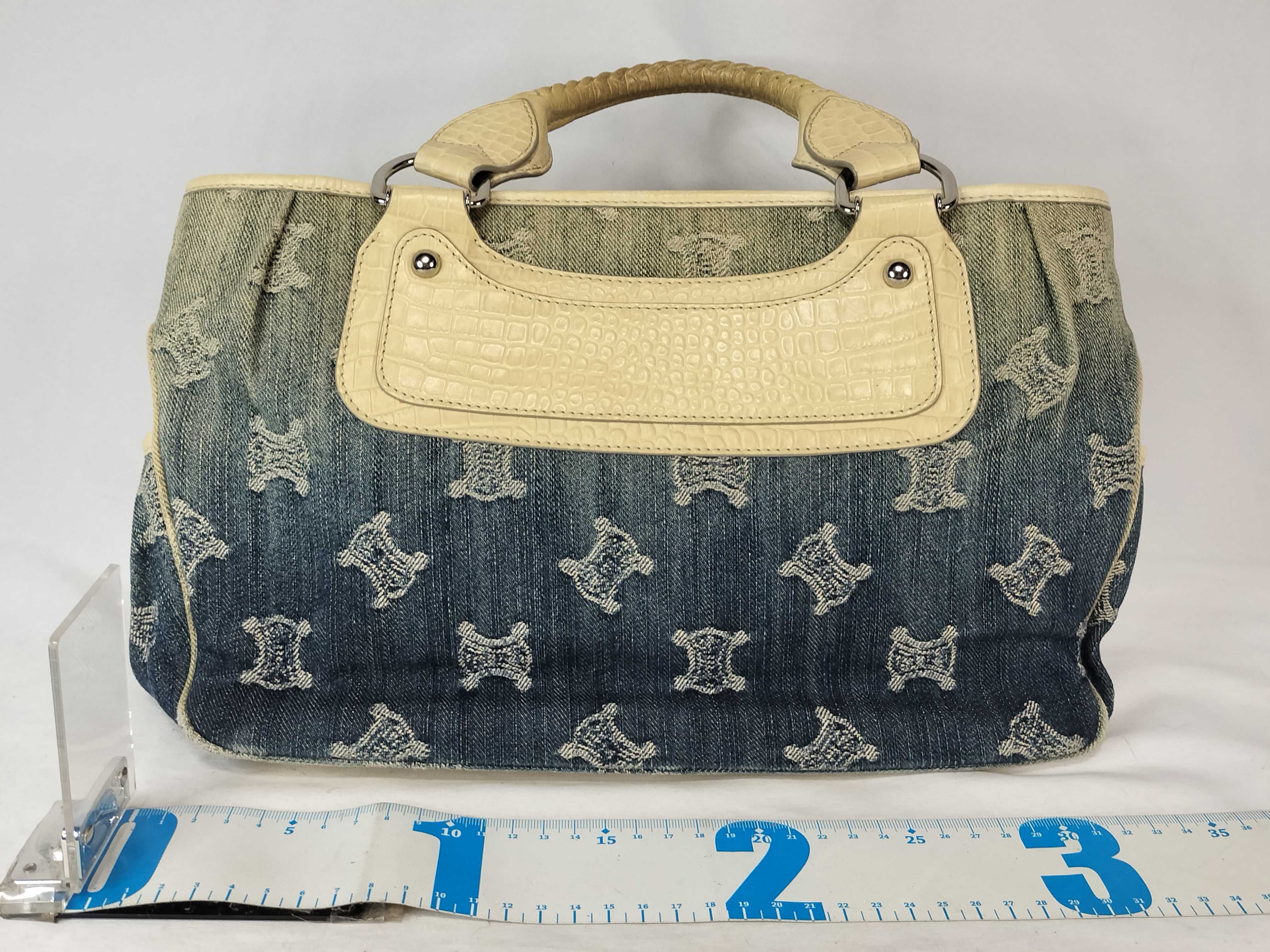 denim handbag — view 2