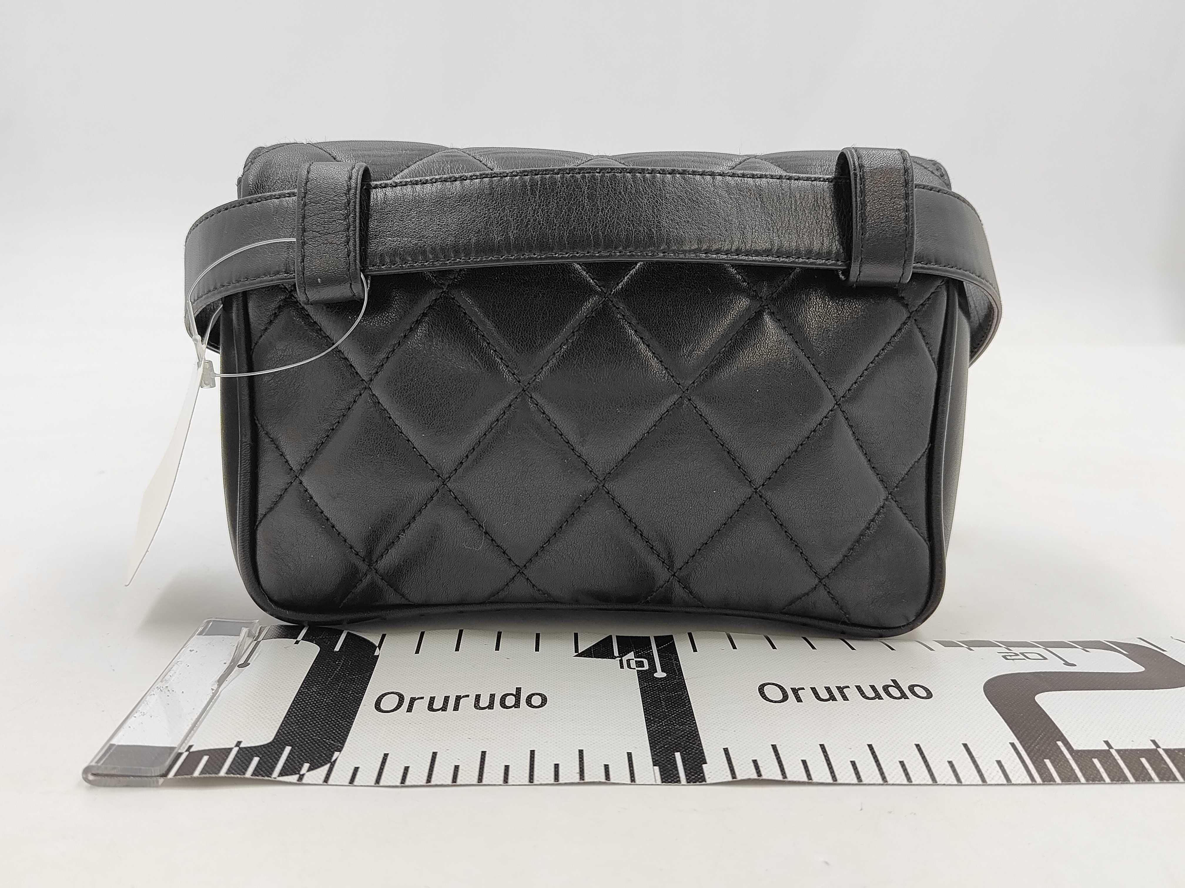 Lambskin Matelassé Waist Pouch Bag (Series 2) — view 2