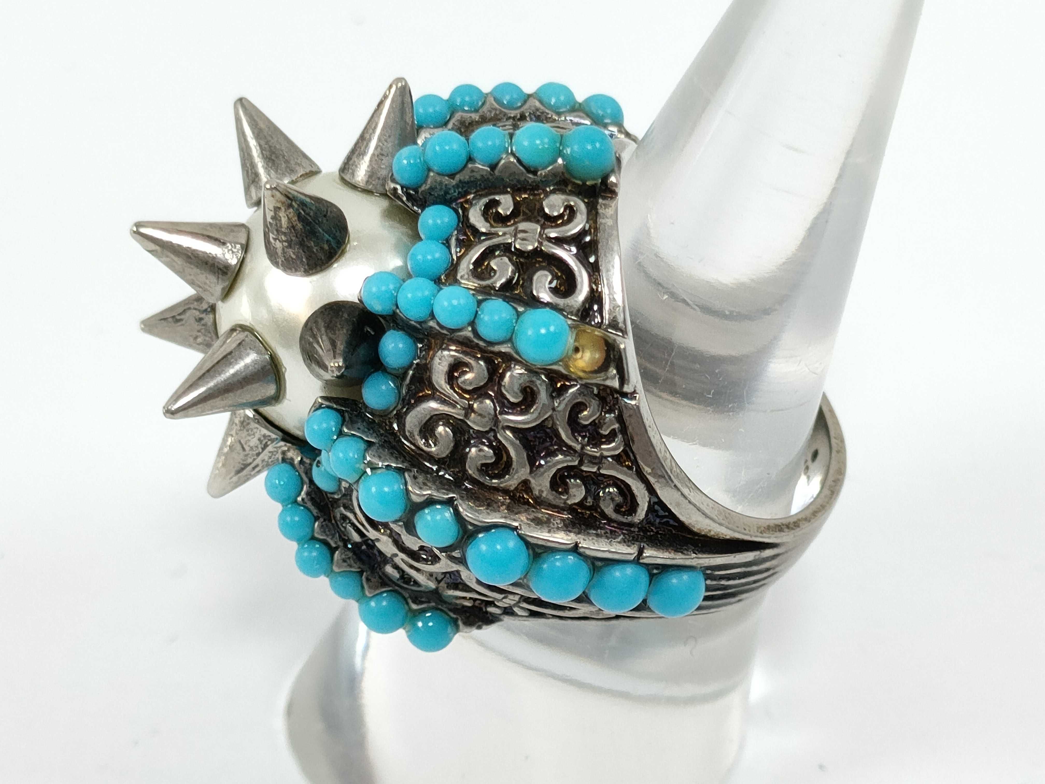 turquoise ring — view 2