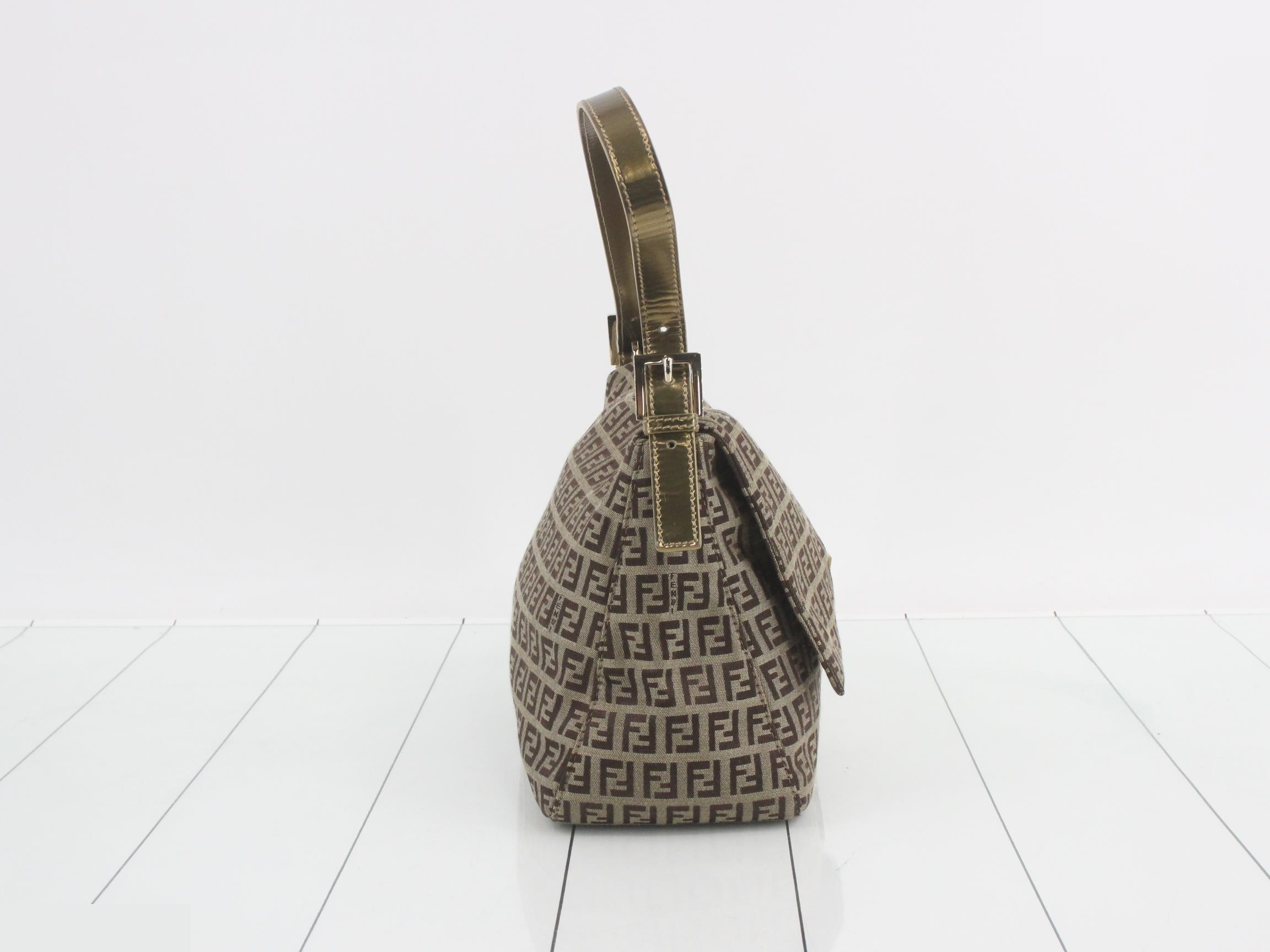 Mamma Bucket Gold Zucchino Shoulder Bag — view 4