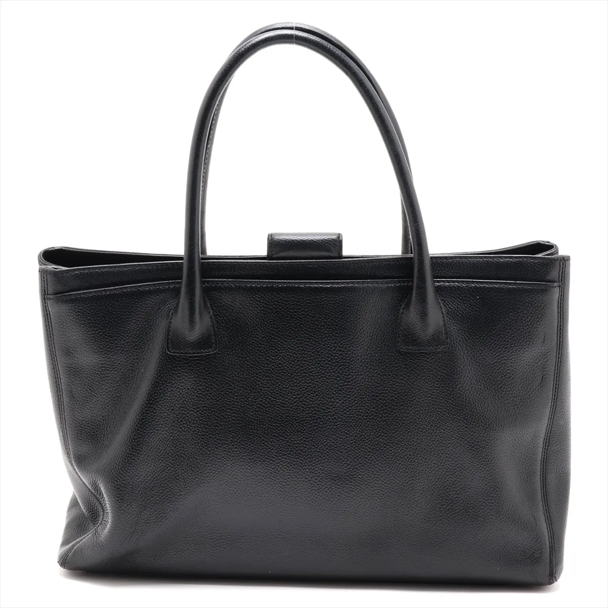 Executive Leather 2-Way Tote Bag, Black with Gold Hardware, Item No. 11929053 (Serial Number 11) — view 2