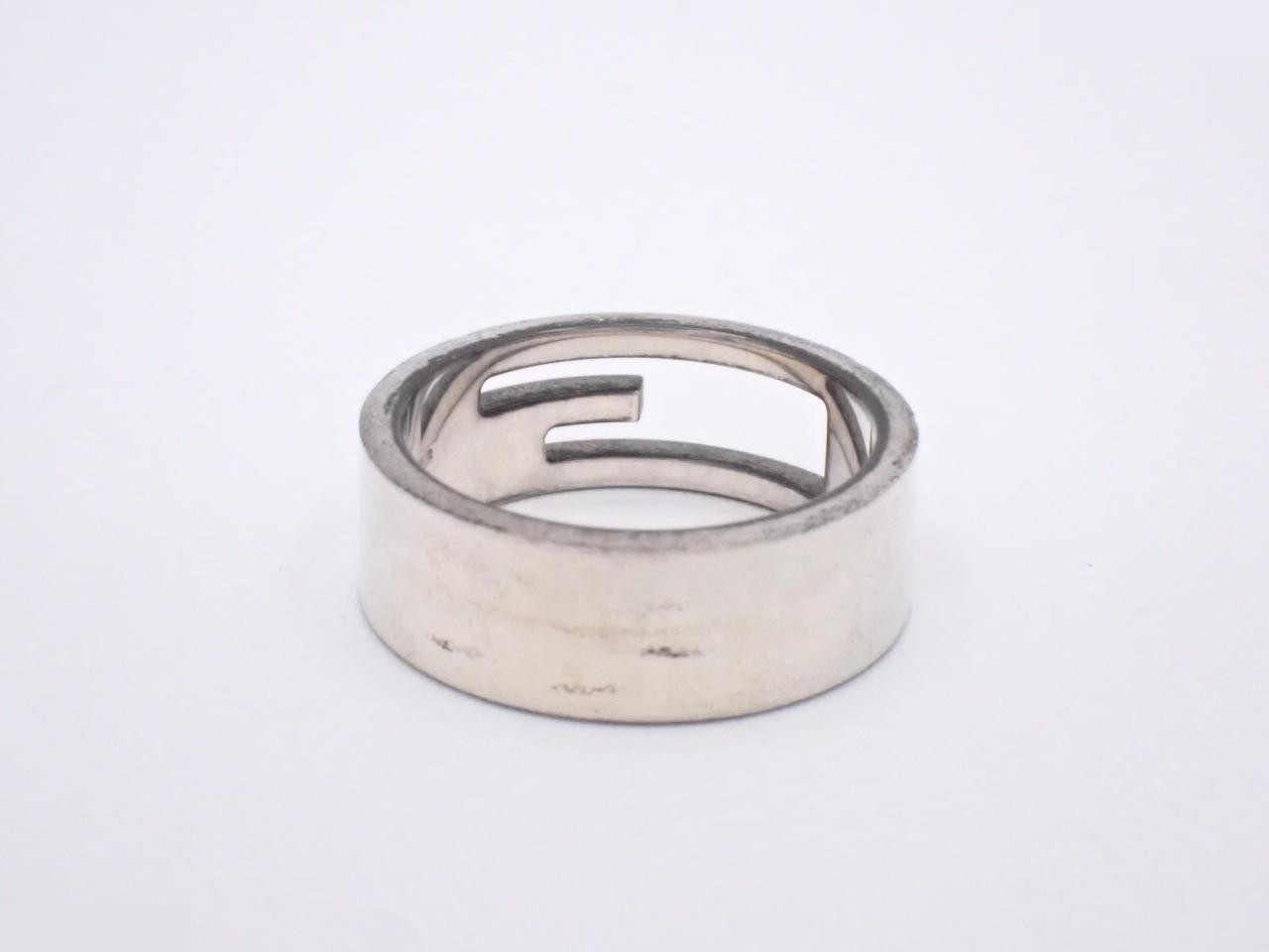 Cutout G-ring, AG925, #21, 8.4g — view 2