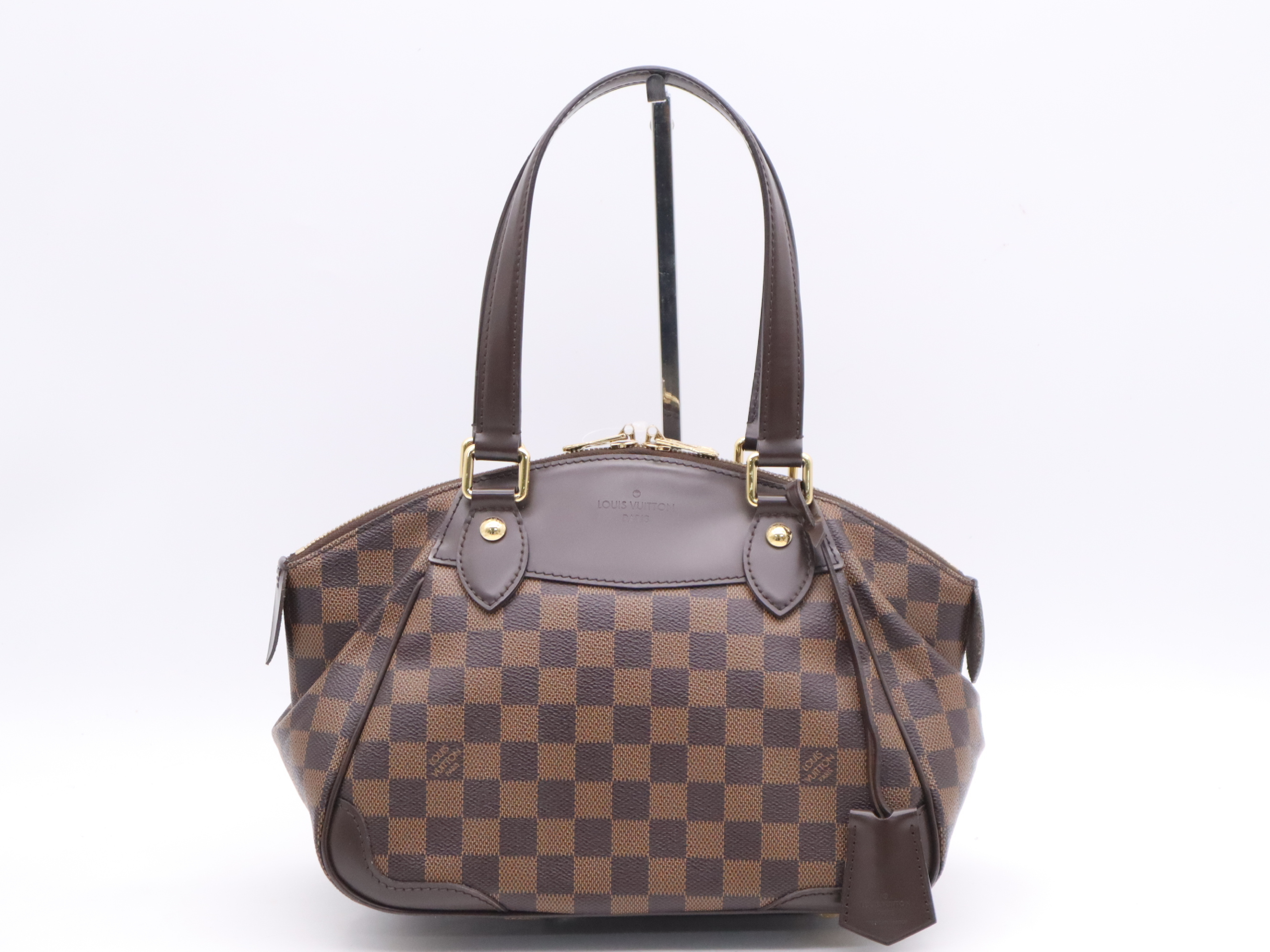 N41117 Damier Verona PM Shoulder Bag with 2 Keys and Clochette