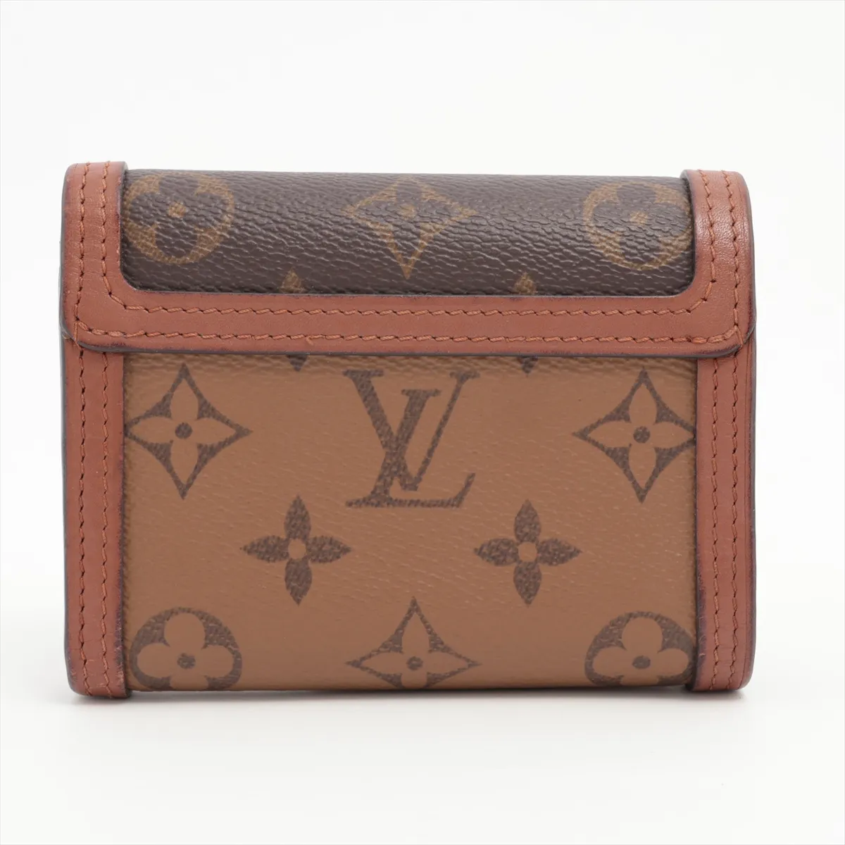 Monogram Reverse Portefeuille Dauphine Compact M68725 CA3240 Black Compact Wallet — view 2