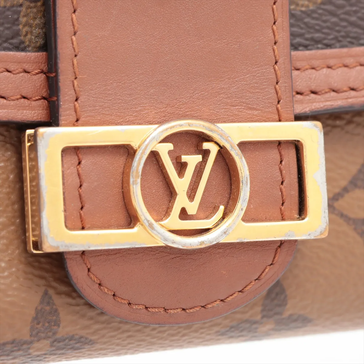 Monogram Reverse Portefeuille Dauphine Compact M68725 CA3240 Black Compact Wallet — view 9