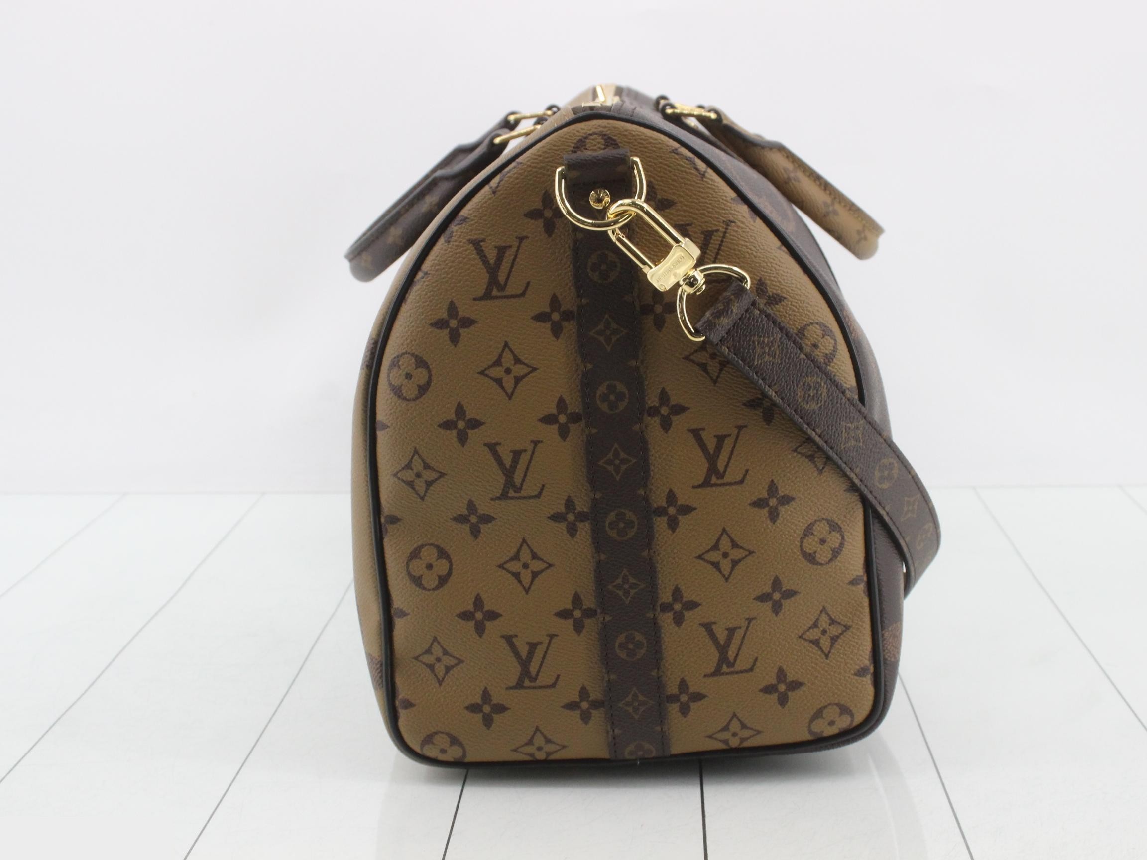 2-way Monogram Giant Keepall Bandoulière 45 (Unused) — view 4