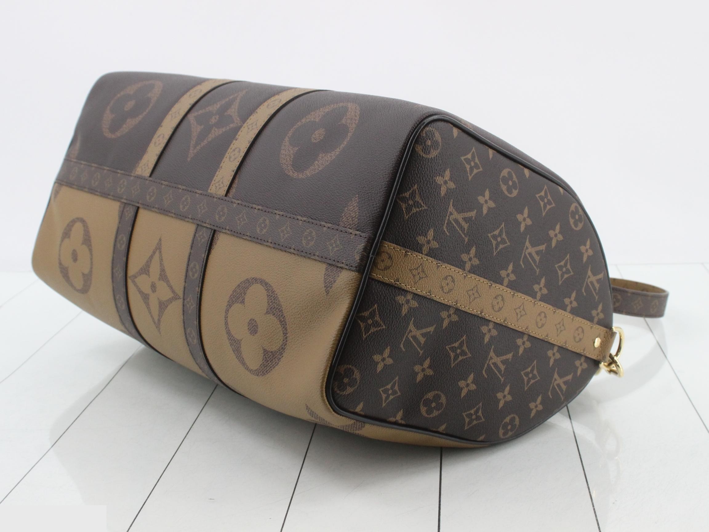 2-way Monogram Giant Keepall Bandoulière 45 (Unused) — view 6