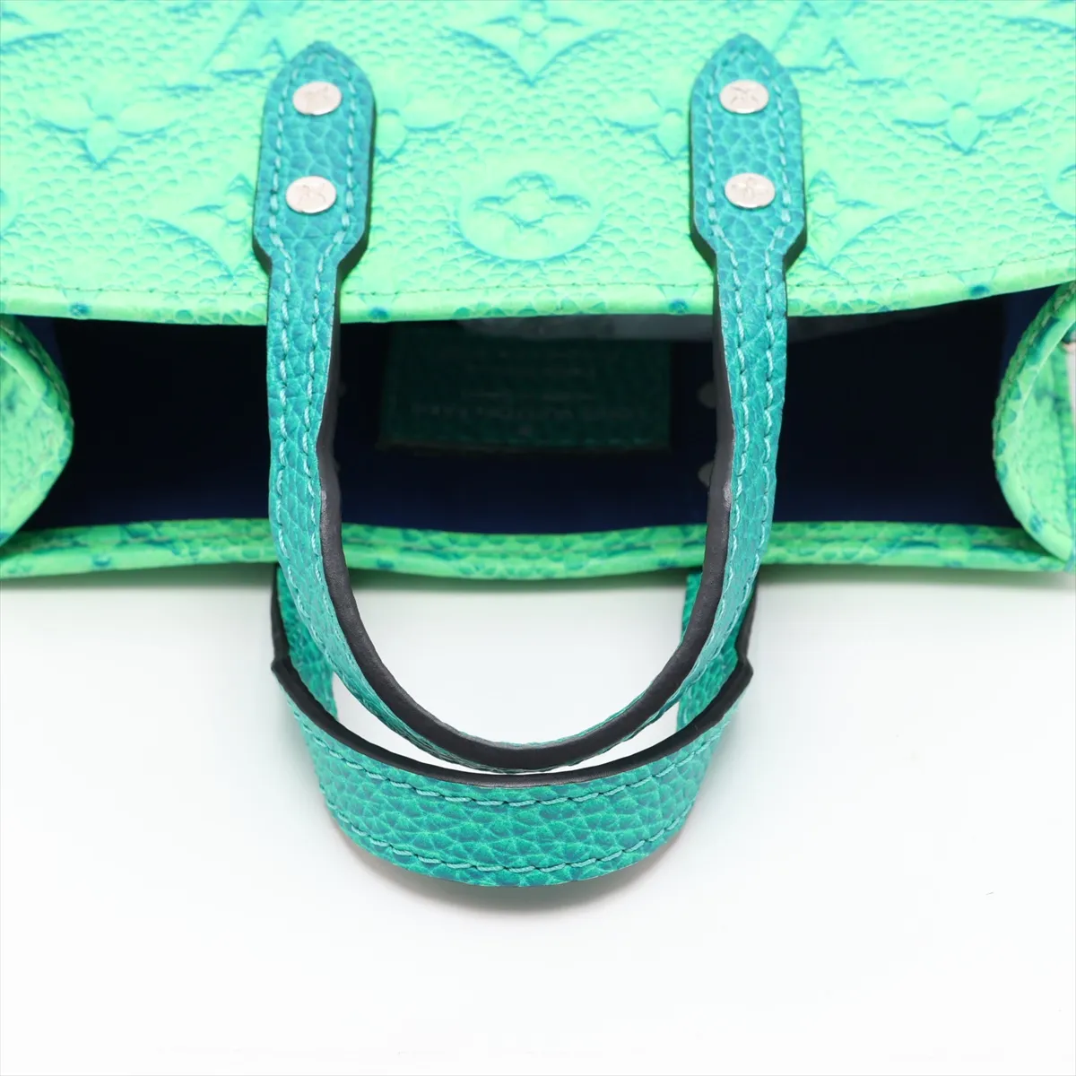 Monogram Illusion Sac Plat XS M81221 Green (RFID detected) — view 5