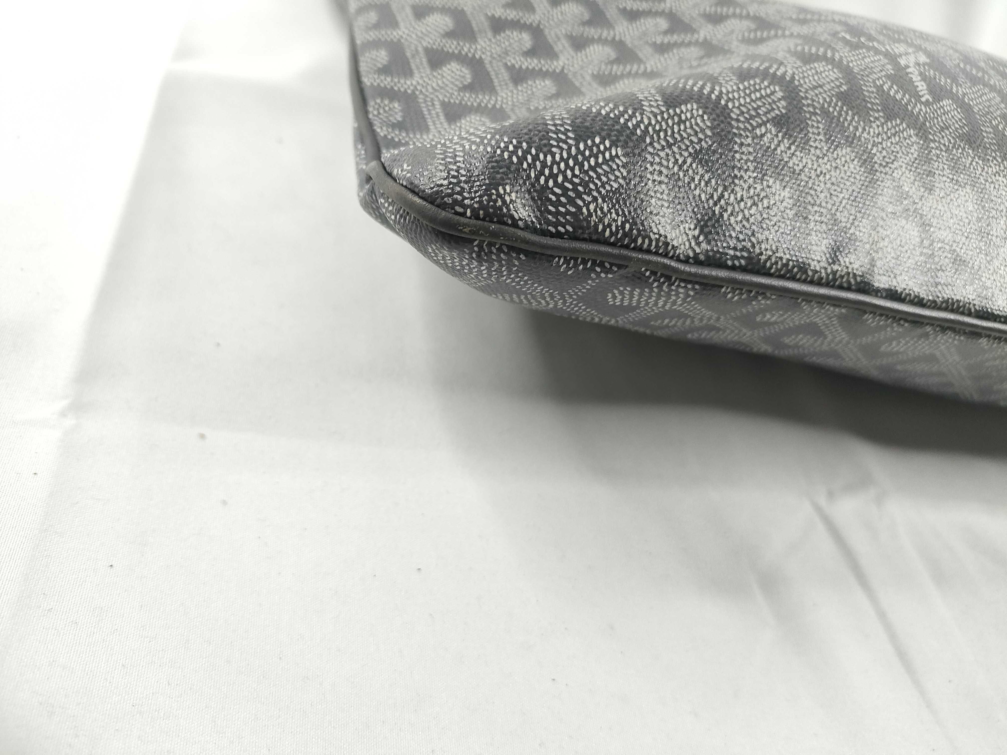 MY- Senat MM PVC Clutch Bag Gray - Grade B Clutch Bag — view 3