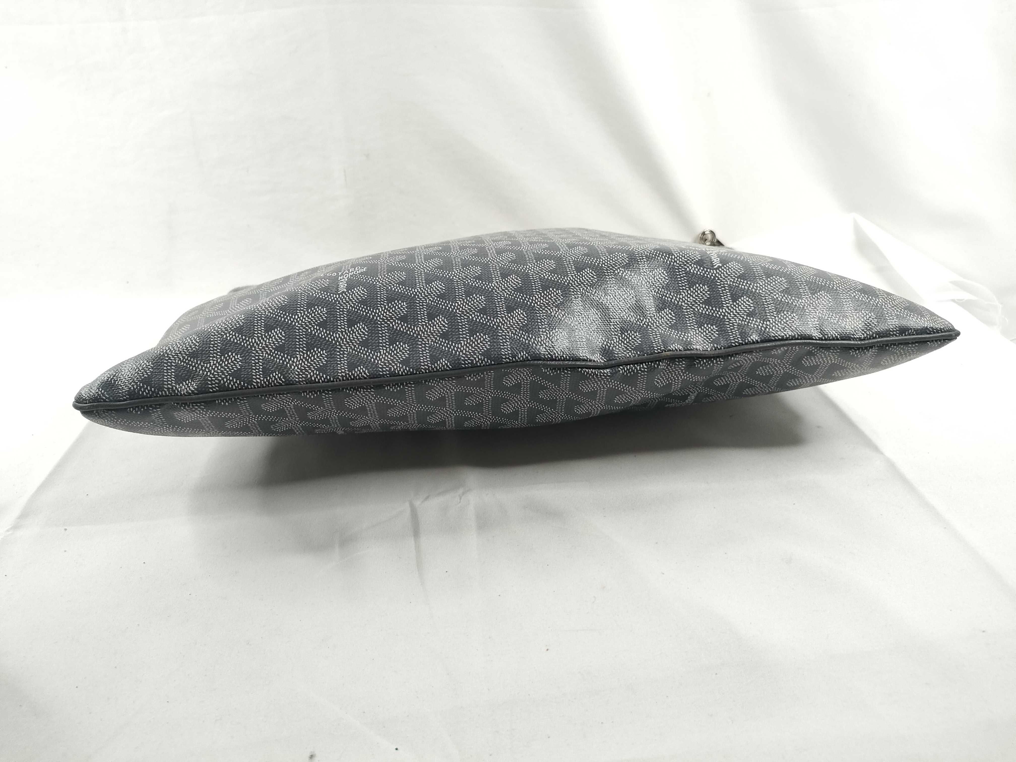 MY- Senat MM PVC Clutch Bag Gray - Grade B Clutch Bag — view 4