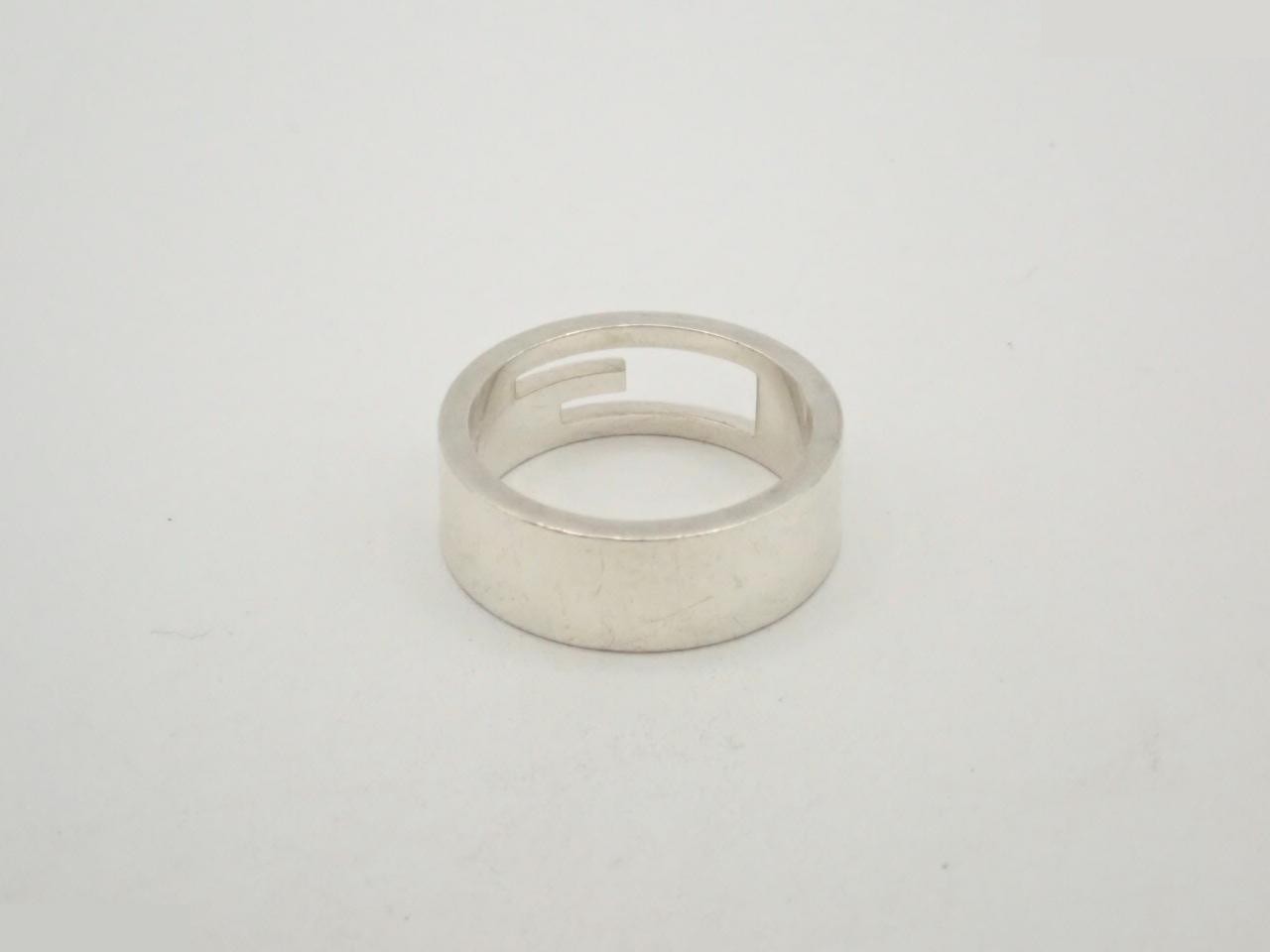 G Logo Cut Ring, SV925/9.2g, Size #20.5 — view 2