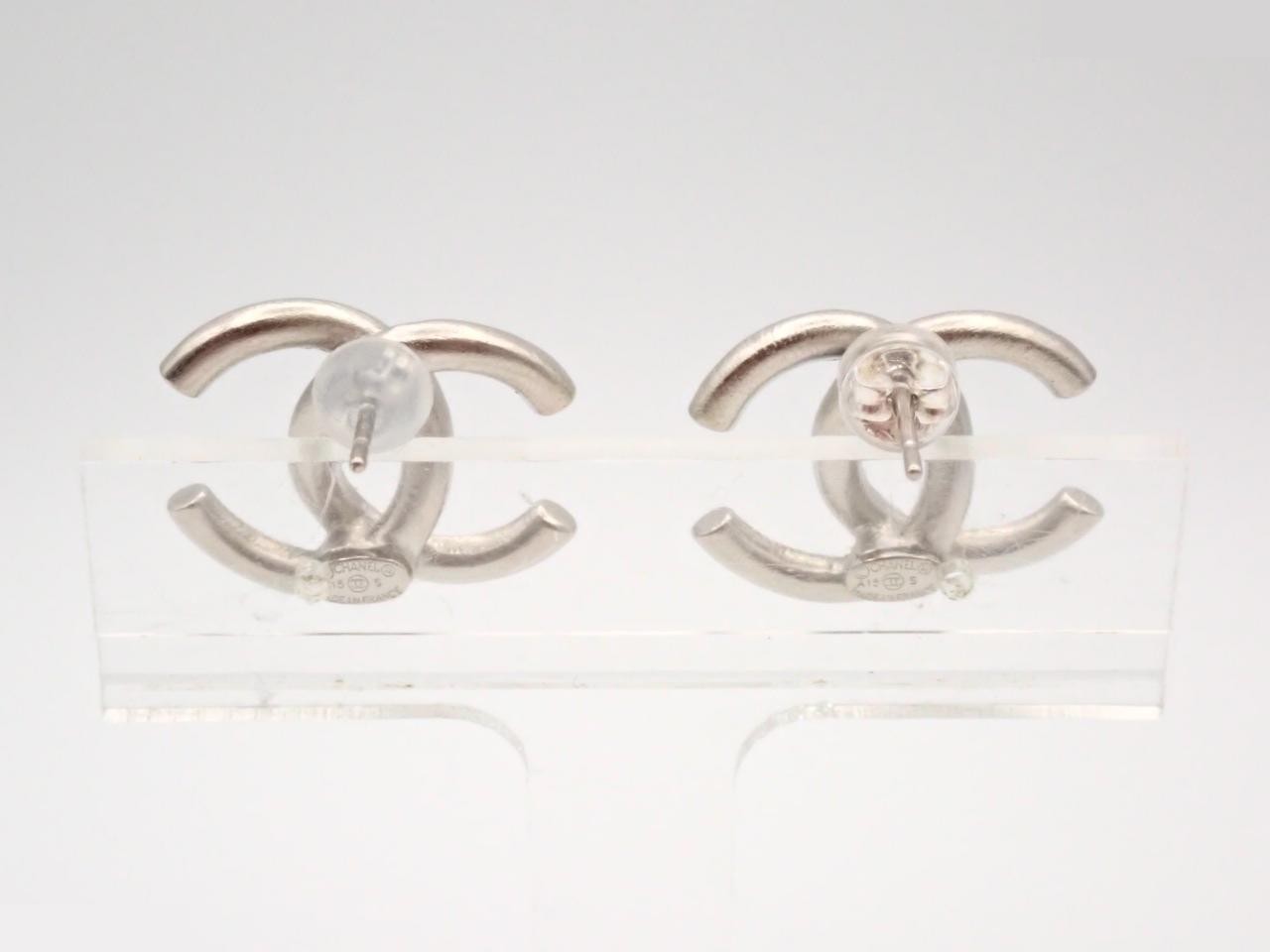earrings, A15S, Coco Mark, stone, multicolor, 2cm wide — view 2