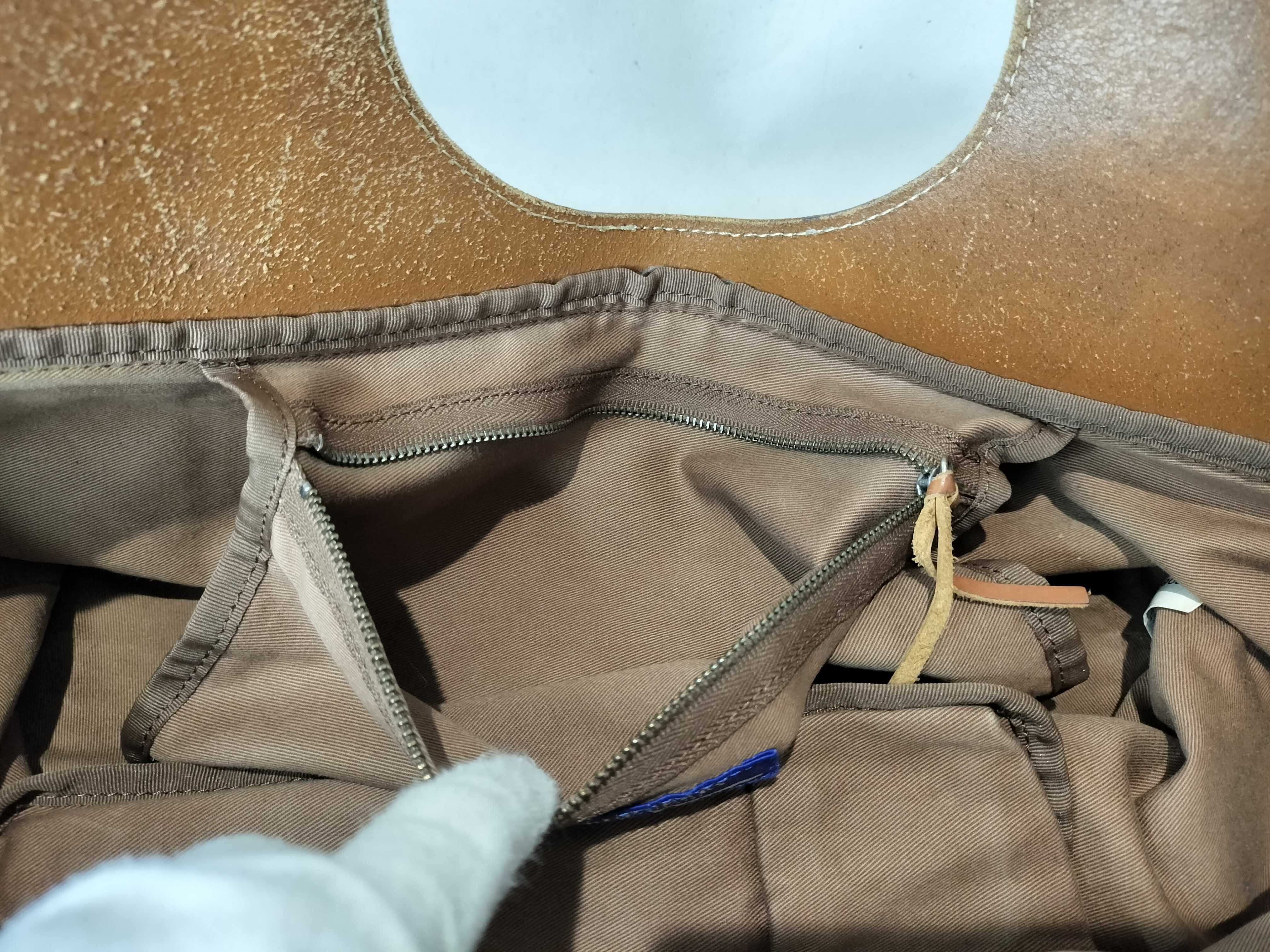 Blue Label Nova Check Tote Canvas x Leather Handbag — view 11