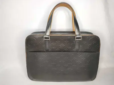 Monogram Mat Malden M55132 BA0052 Black Handbag