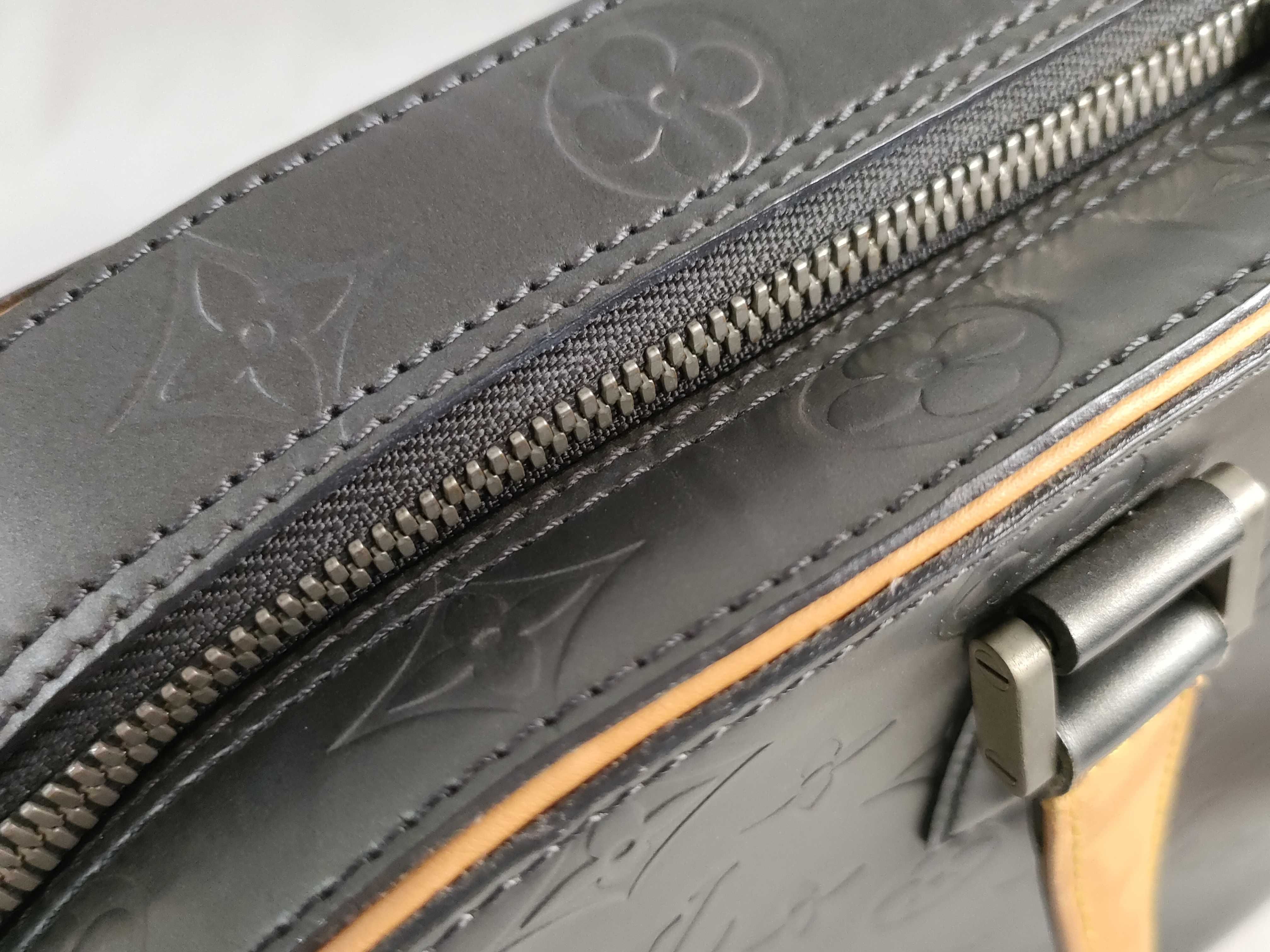 Monogram Mat Malden M55132 BA0052 Black Handbag — view 8