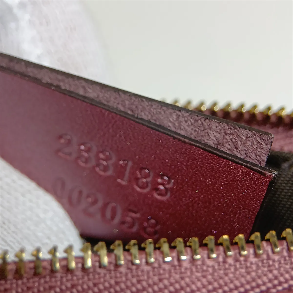 Microguccissima 233183 Leather Coin Case Pink — view 8