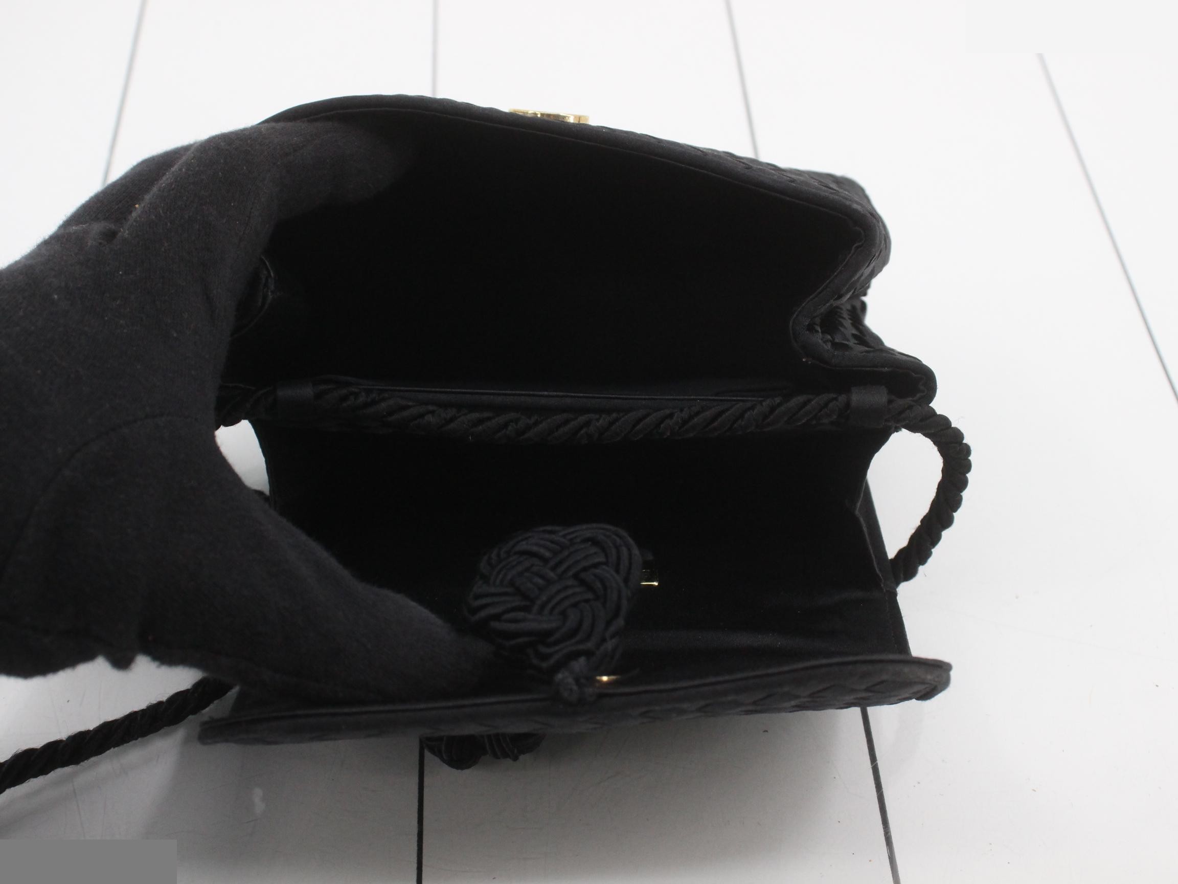 Mirror included. Satin intrecciato (bag) - shoulder bag — view 4