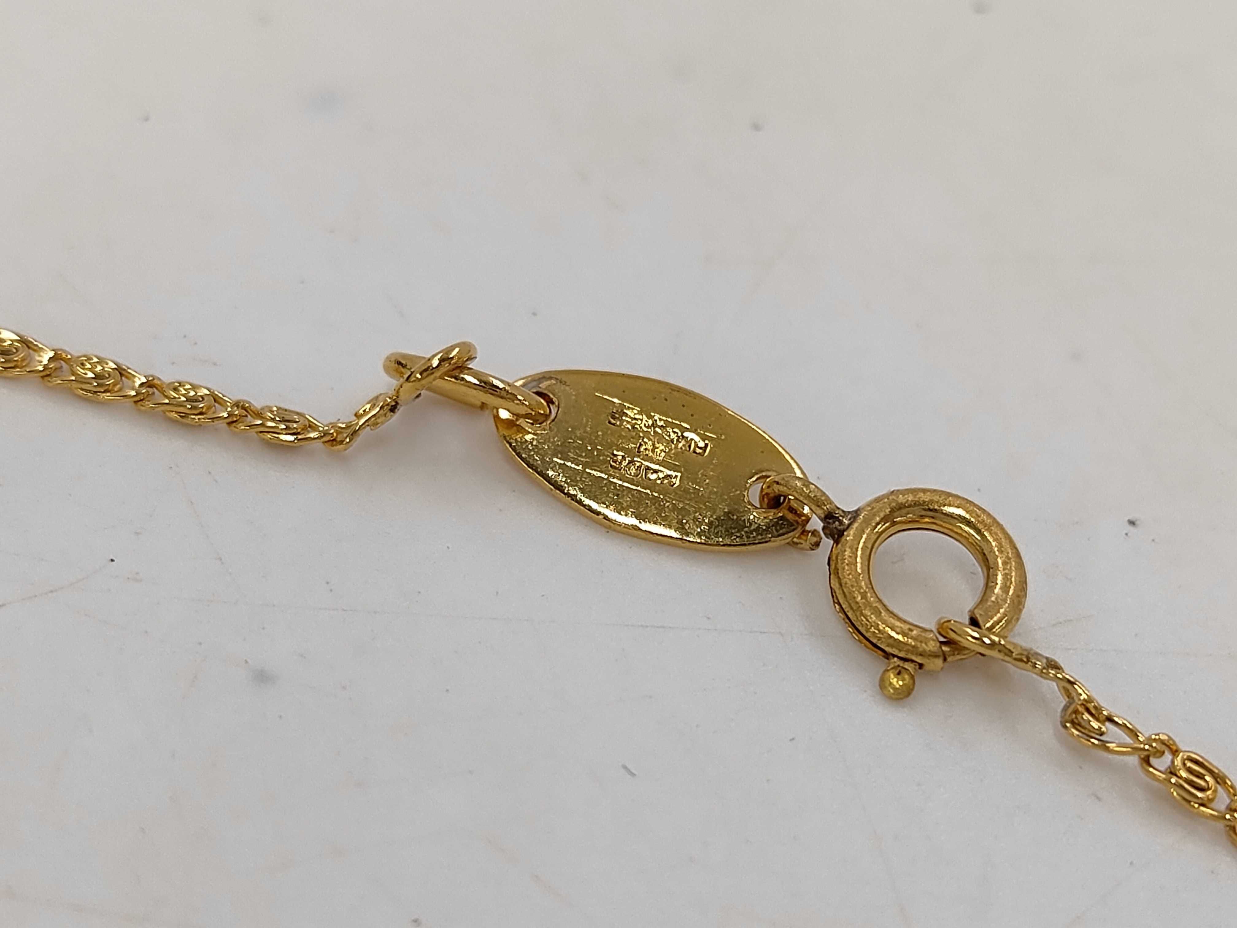 necklace, Coco Mark, gold, 1982 necklace — view 5