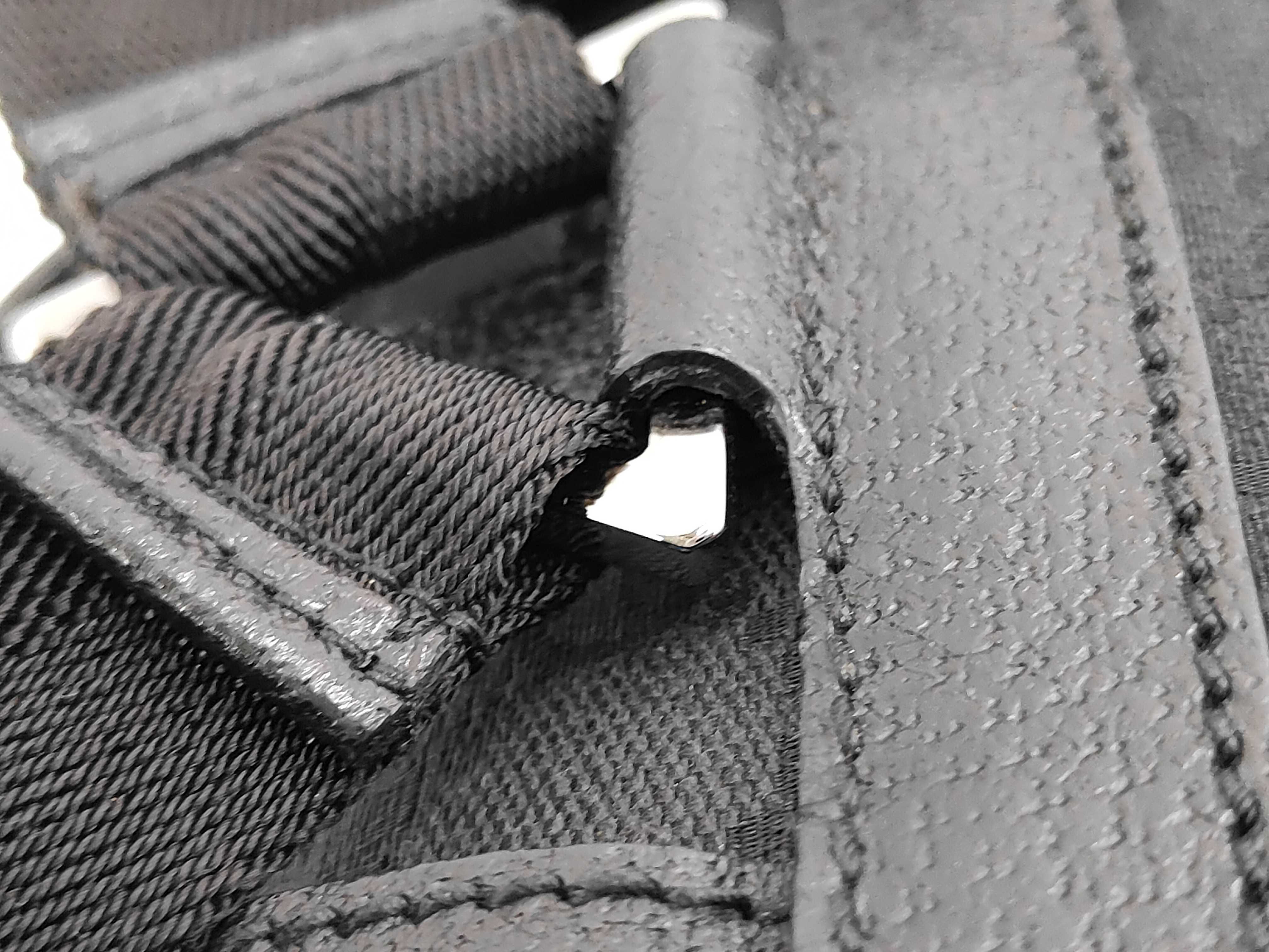 GG Canvas Backpack, Black — view 6