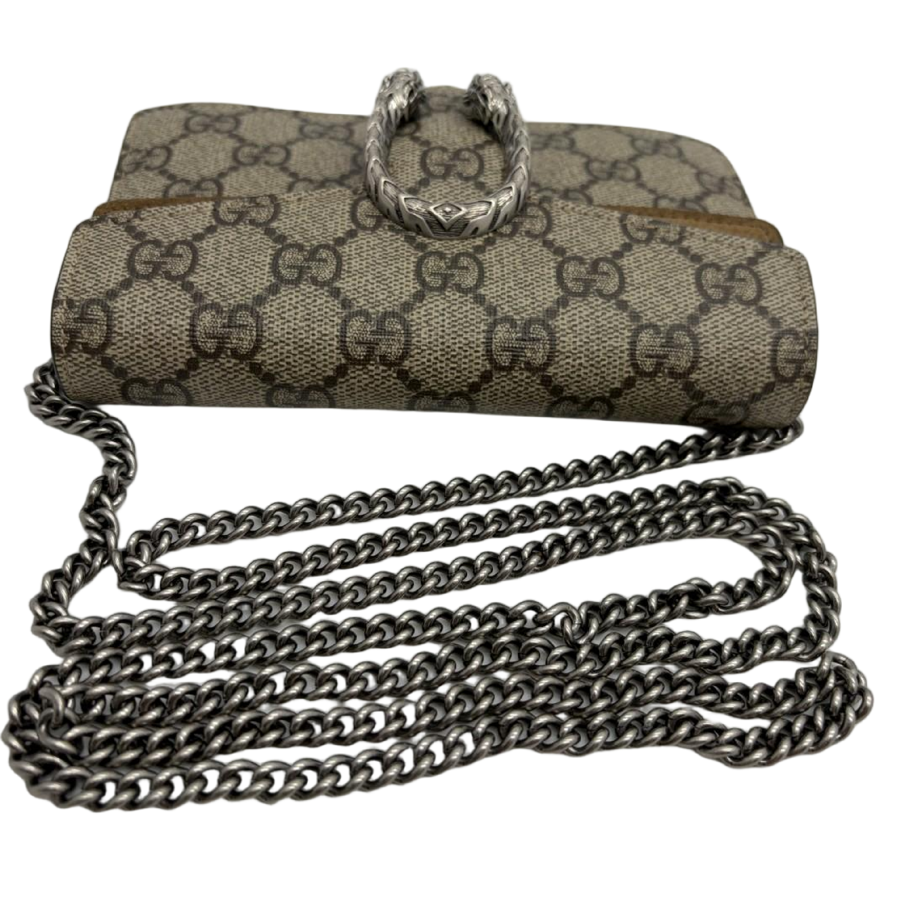 GG Supreme Dionysus Chain Shoulder Wallet Shoulder Bag — view 11