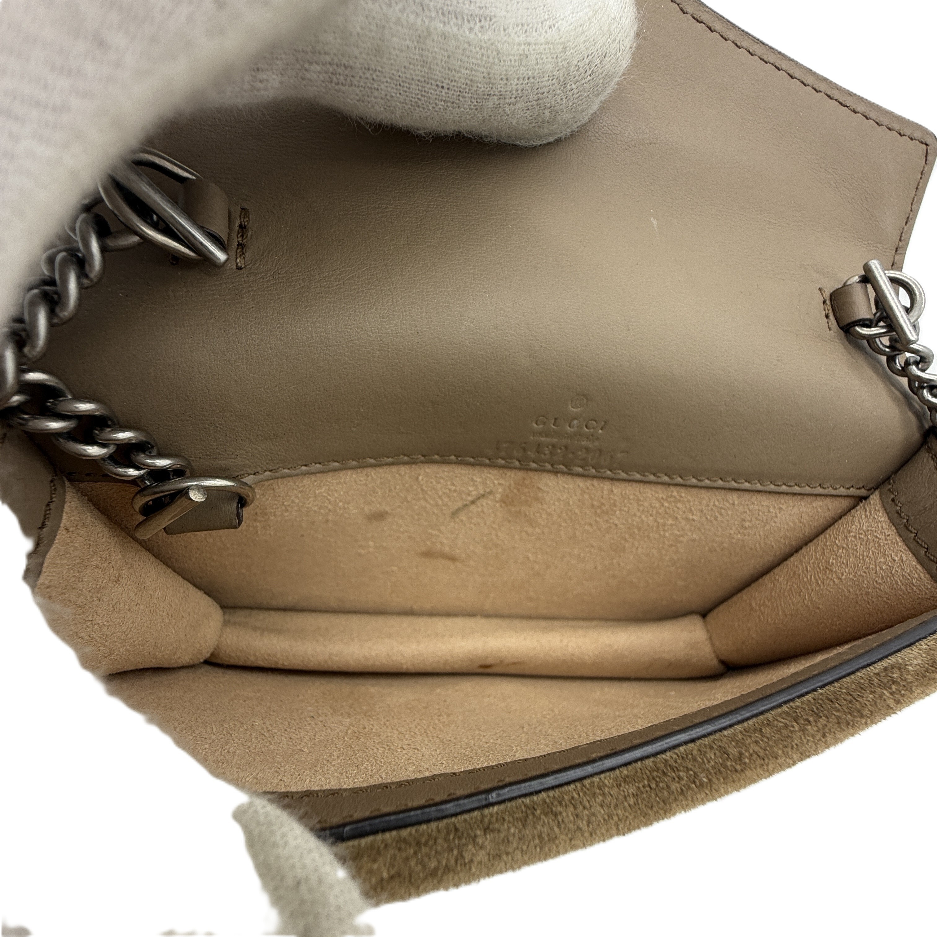 GG Supreme Dionysus Chain Shoulder Wallet Shoulder Bag — view 12