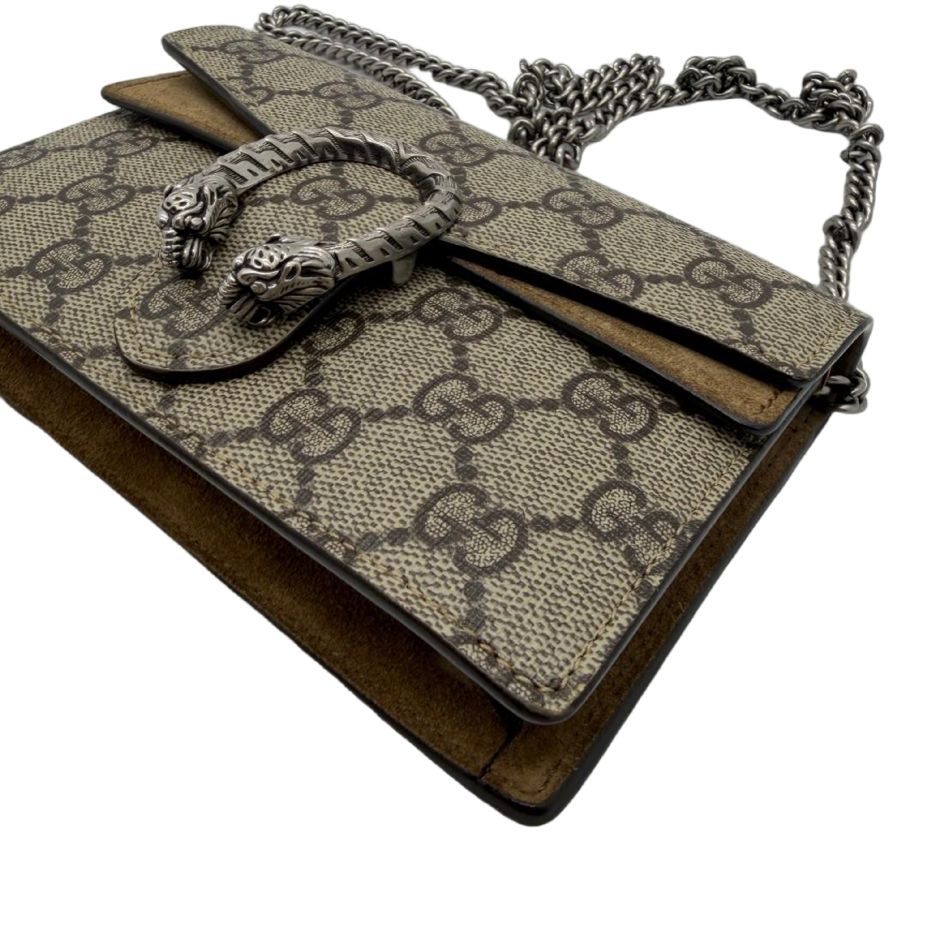 GG Supreme Dionysus Chain Shoulder Wallet Shoulder Bag — view 7