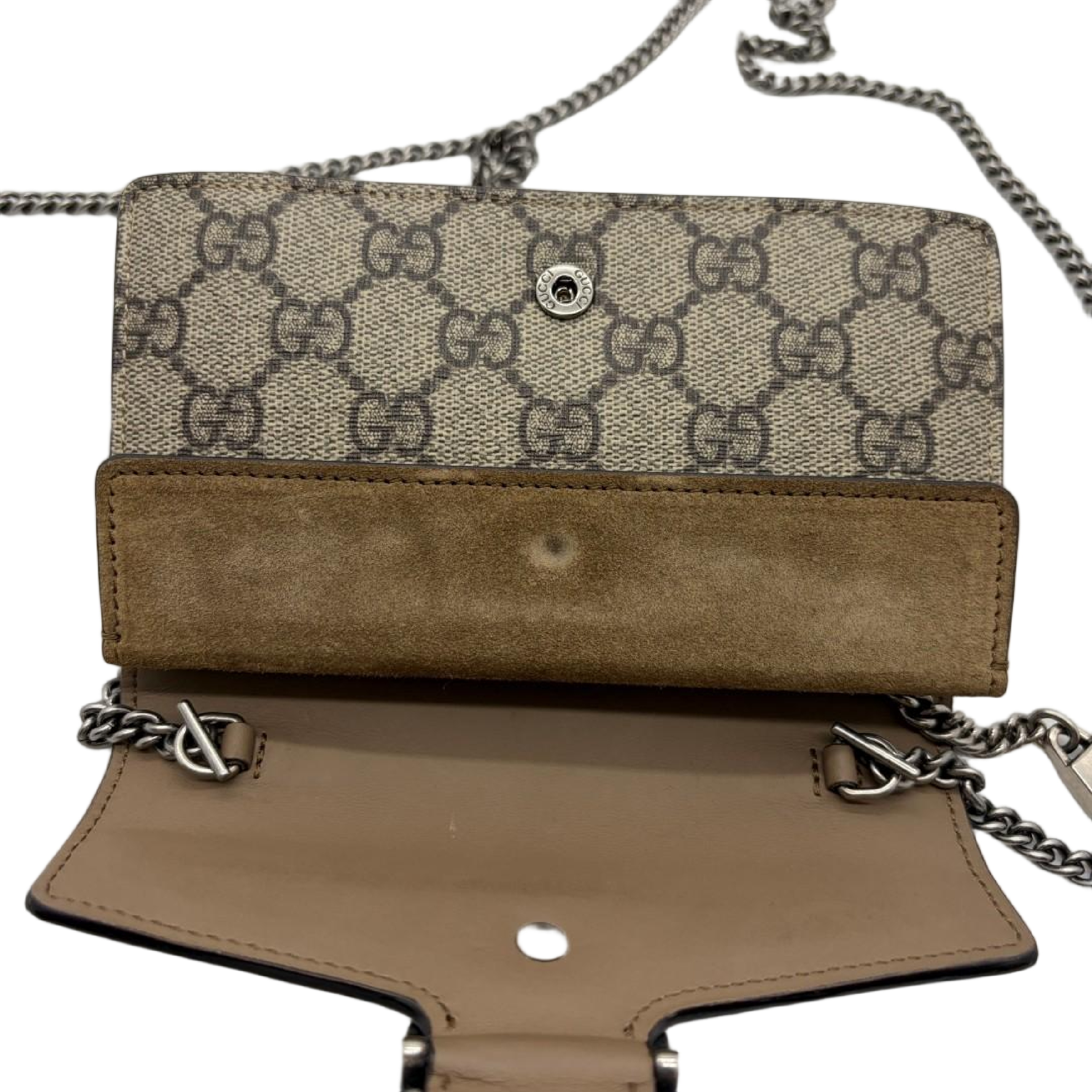 GG Supreme Dionysus Chain Shoulder Wallet Shoulder Bag — view 10
