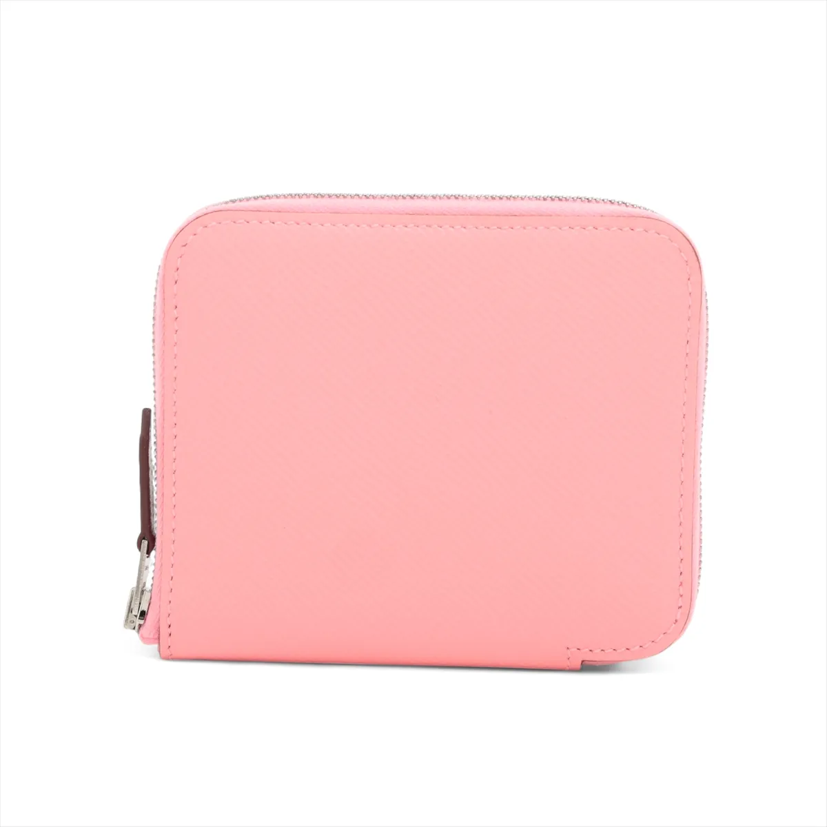 Azap Compact Silk In Veau Epsom Compact Wallet Rose Confetti Silver Hardware D:2019