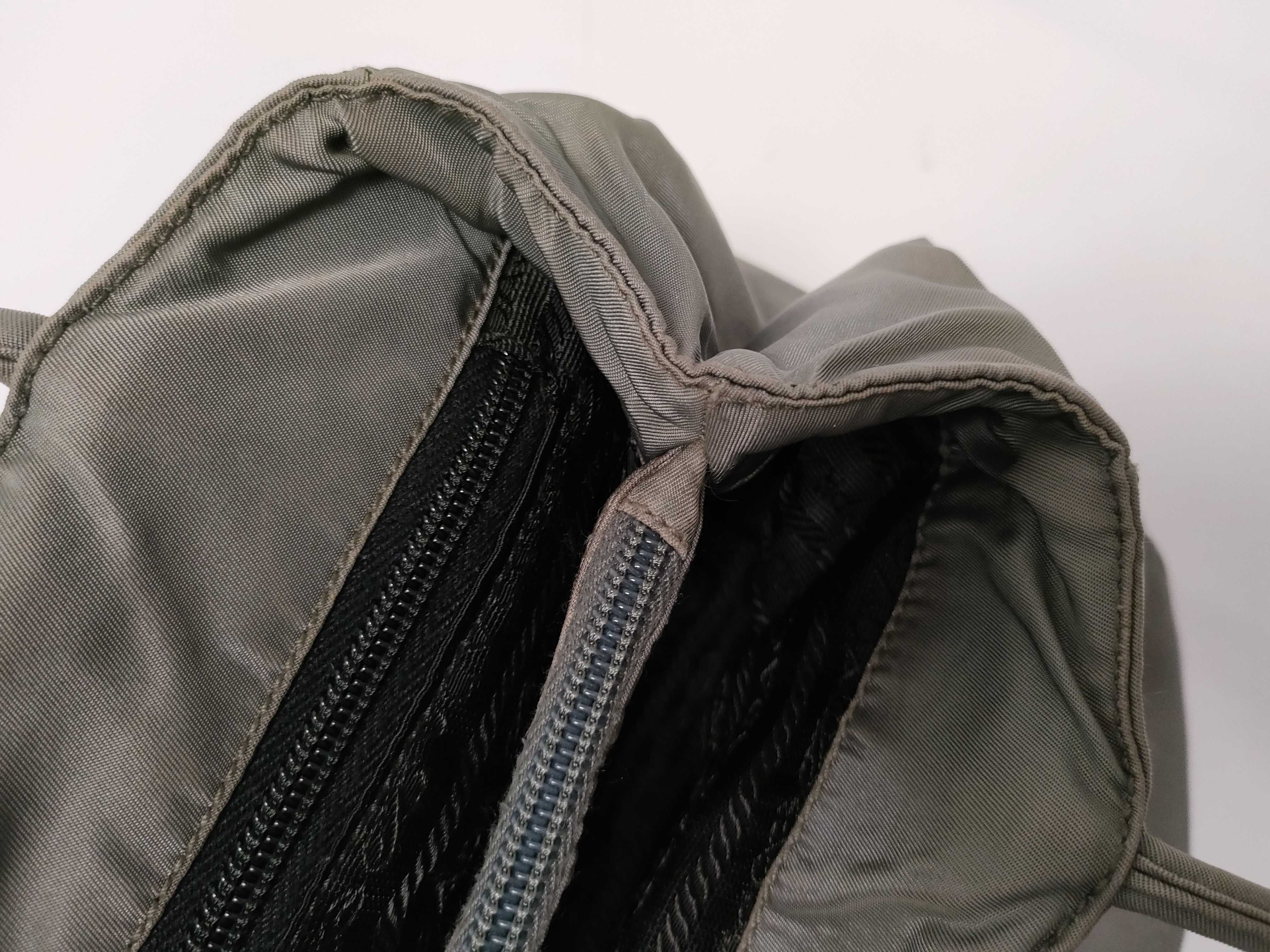 Nylon Prada Tote Bag Khaki Tote Bag — view 11