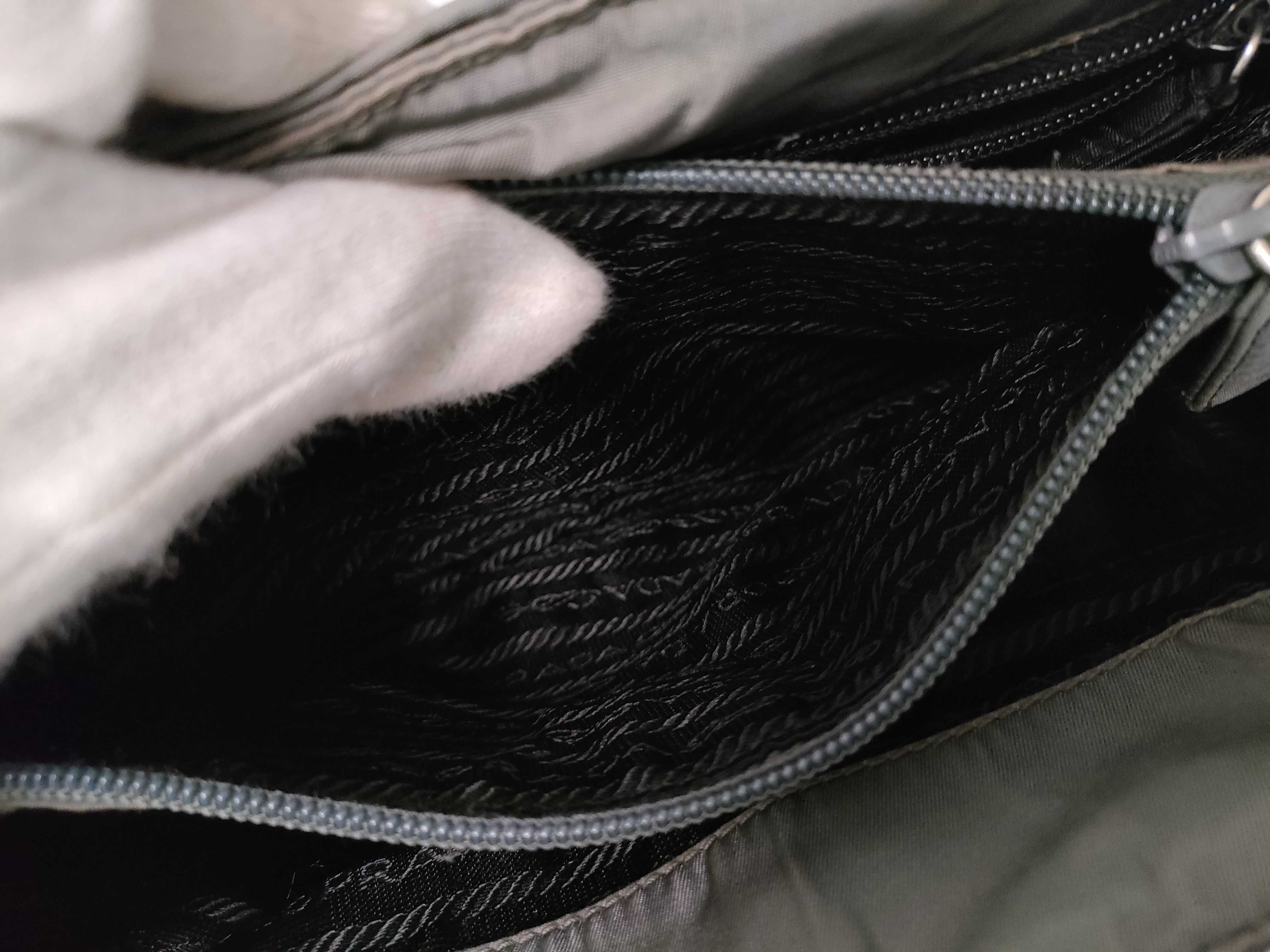 Nylon Prada Tote Bag Khaki Tote Bag — view 8