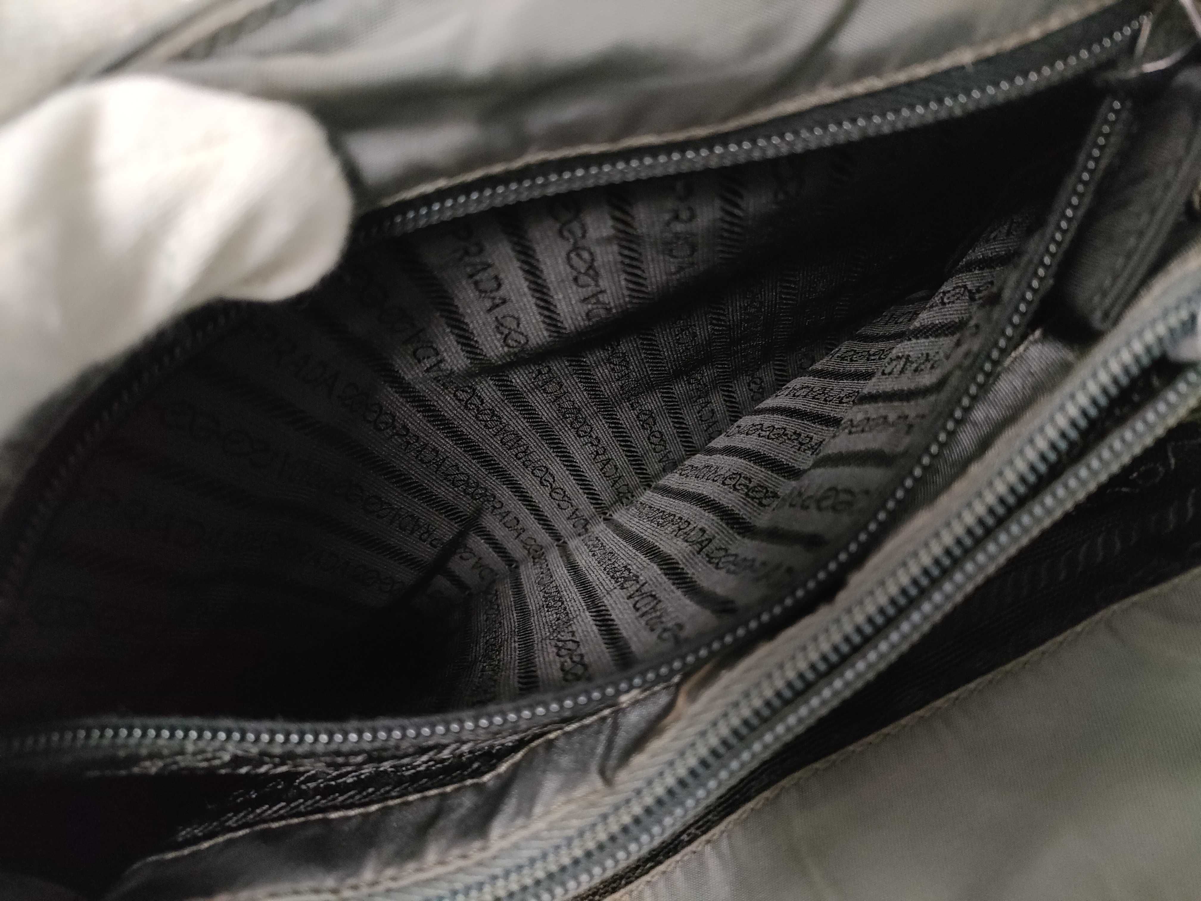 Nylon Prada Tote Bag Khaki Tote Bag — view 10