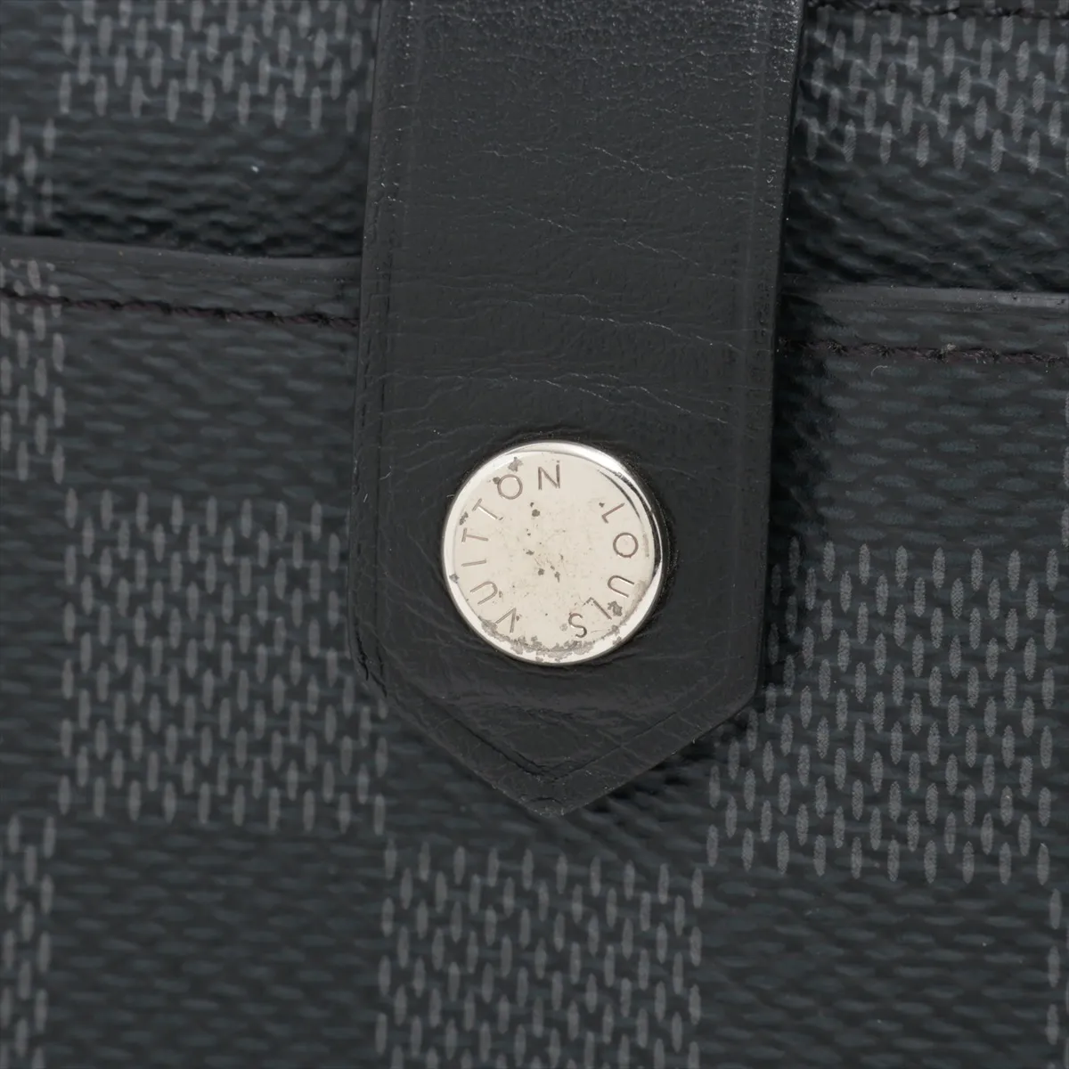Damier Graphite Multiport Cartes N60451 CA0271 Black Compact Wallet — view 9