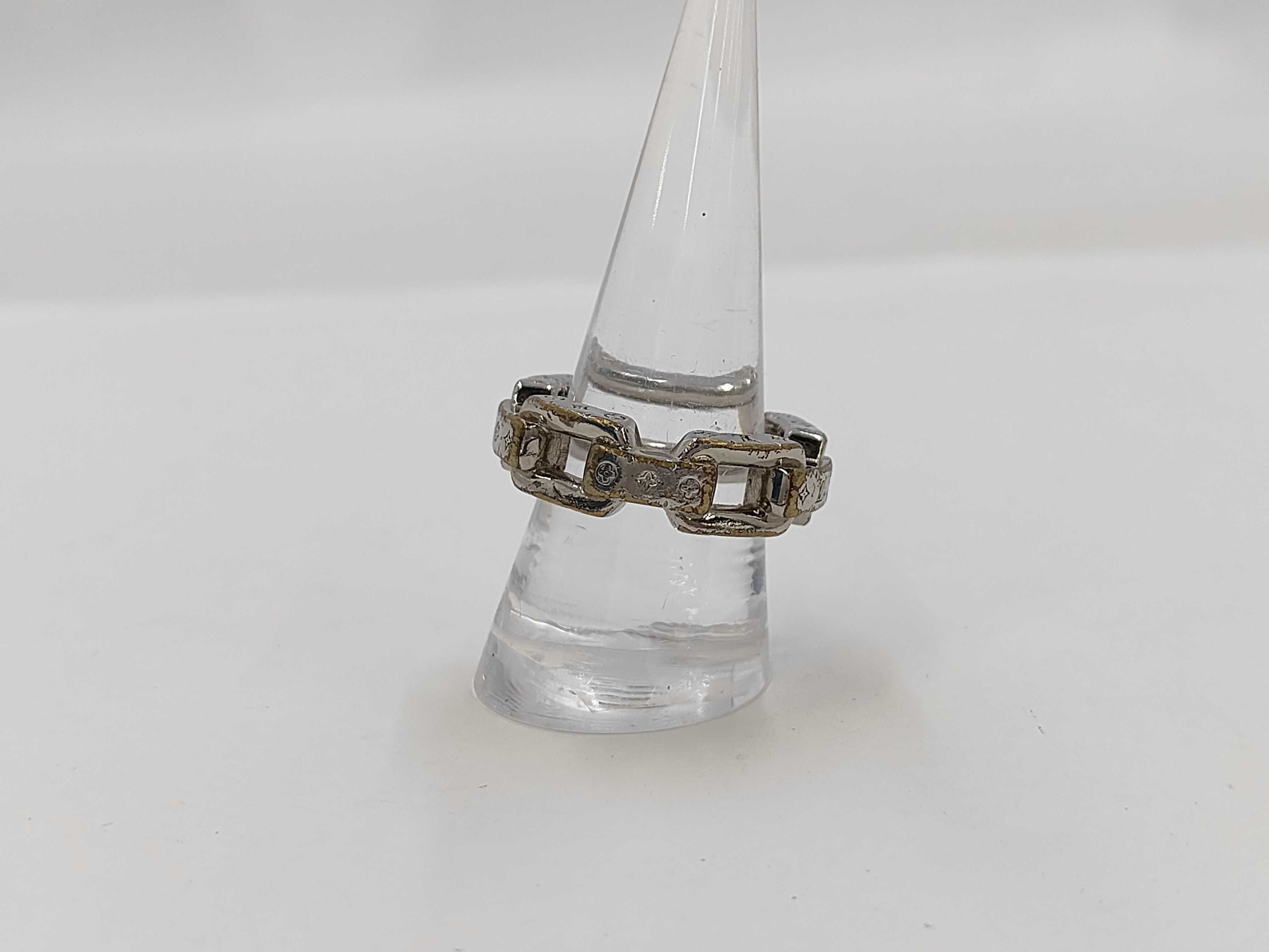 Brand Jewelry Ring Berg Twisted Flower Ring M0903LBY3272 Ring — view 2