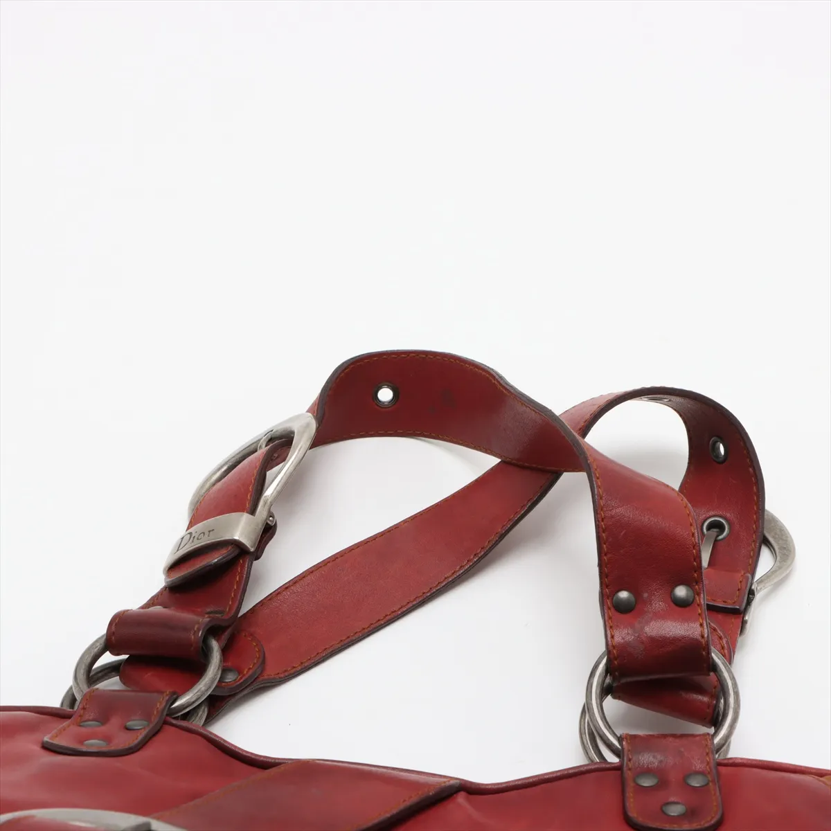 Gaucho Leather Handbag Brown Outlet — view 6