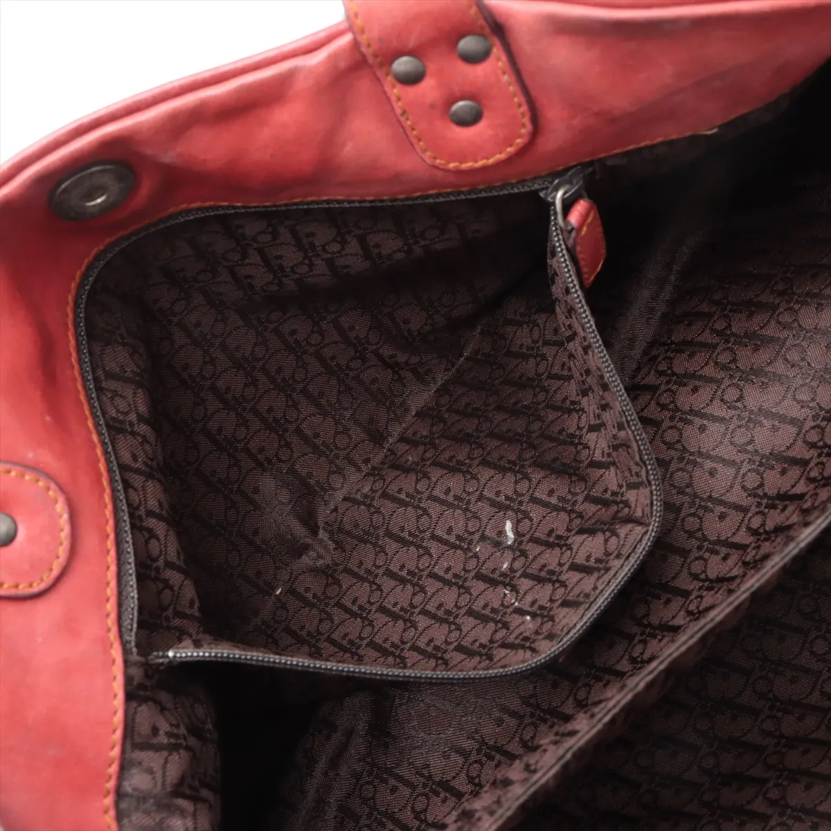 Gaucho Leather Handbag Brown Outlet — view 9