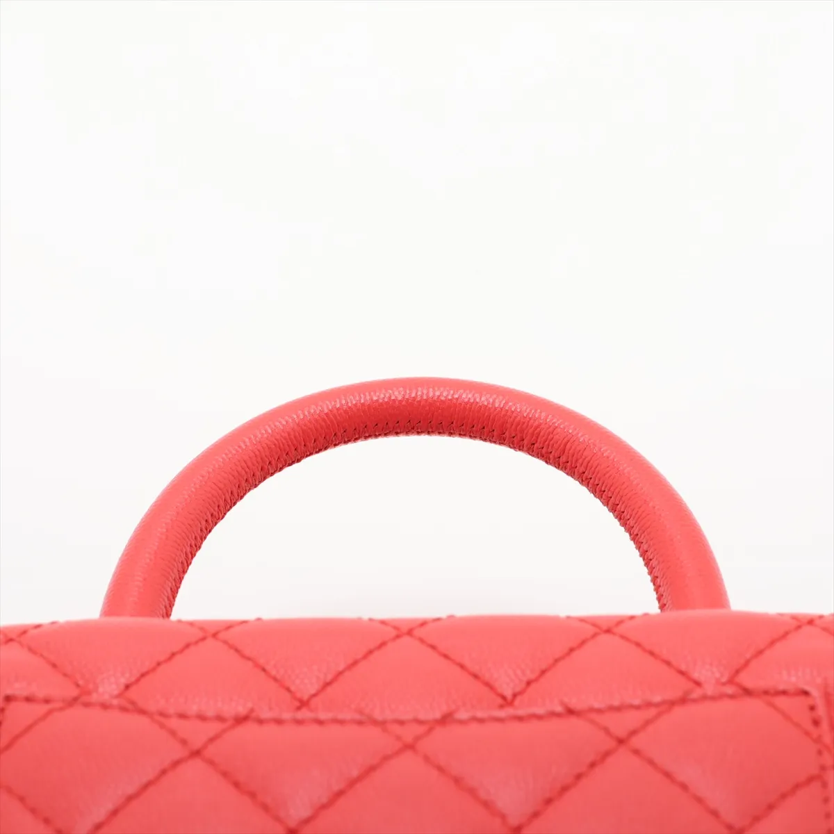 [Individually packaged] Chanel Coco Handle 24 XS Caviar Skin 2-Way Handbag, Top Handle, Pink, Gold Hardware, 30752826, Serial Number in the 30s, A92990 — view 6