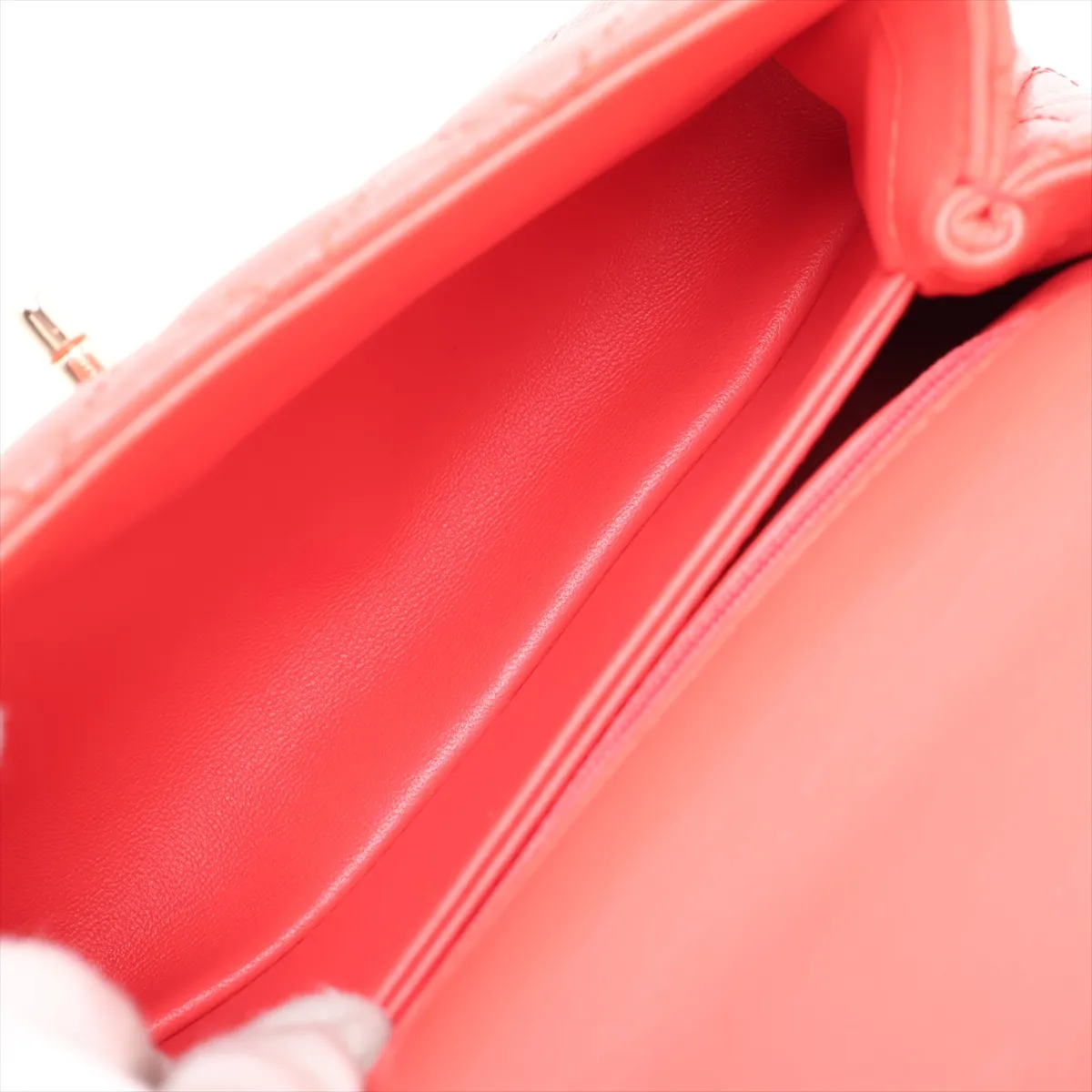 [Individually packaged] Chanel Coco Handle 24 XS Caviar Skin 2-Way Handbag, Top Handle, Pink, Gold Hardware, 30752826, Serial Number in the 30s, A92990 — view 8