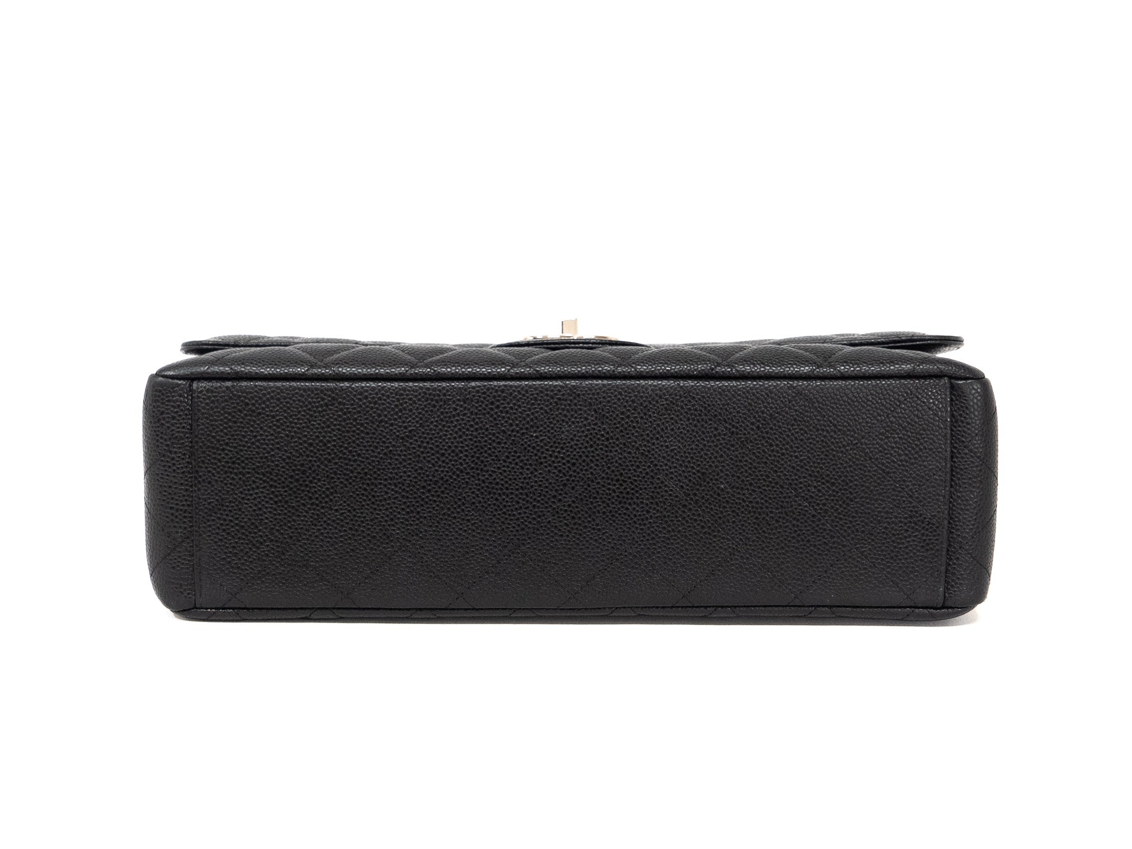Large Matelassé bag, double flap, double chain, seal card — view 5
