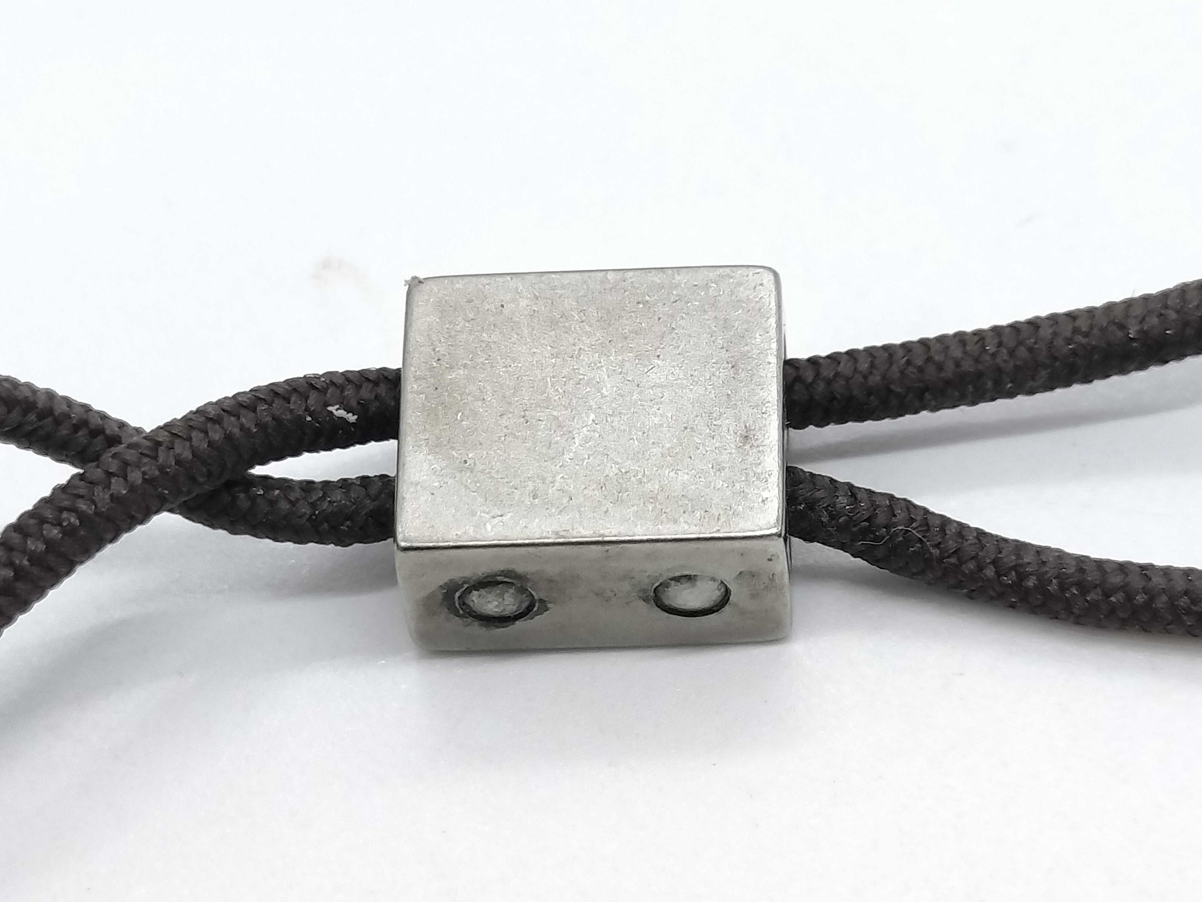 Cube Logo Green Hair Tie Hair Accessory — view 5