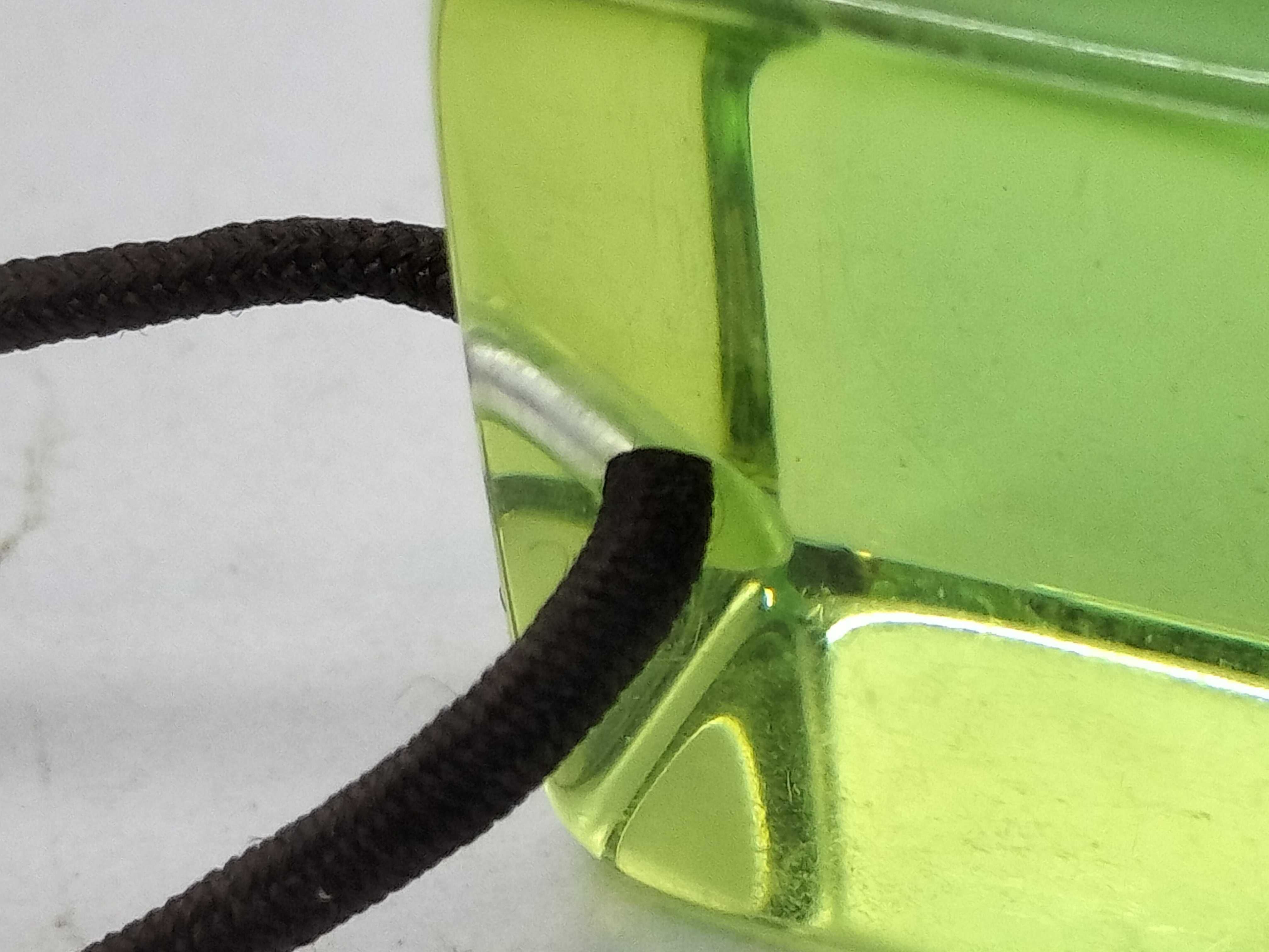 Cube Logo Green Hair Tie Hair Accessory — view 6