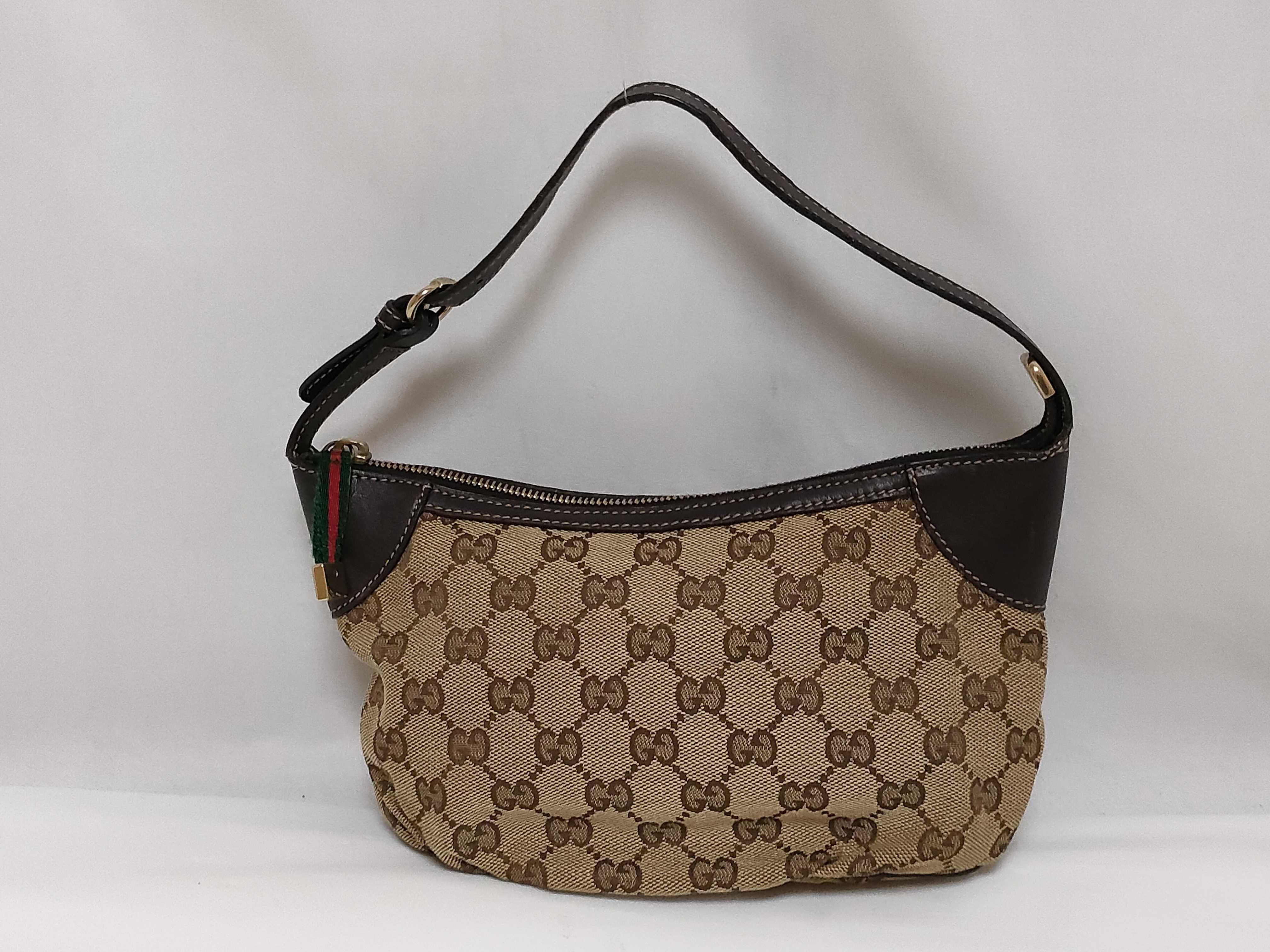 GG Canvas Sherry Line 224093 One-Shoulder Bag